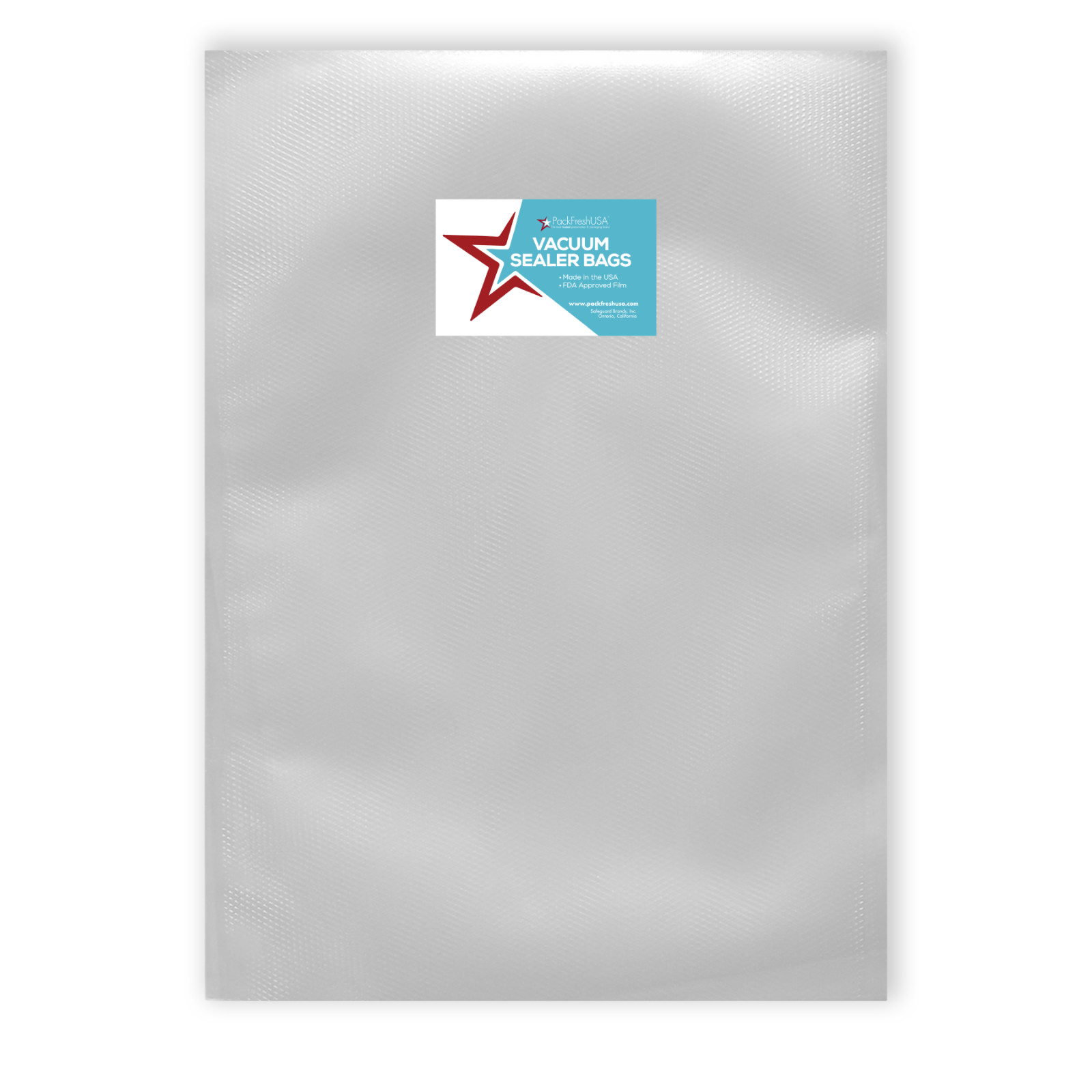 PackFreshUSA Wholesale: 500 Pack - Gallon Premium Vacuum Sealer Bags (10