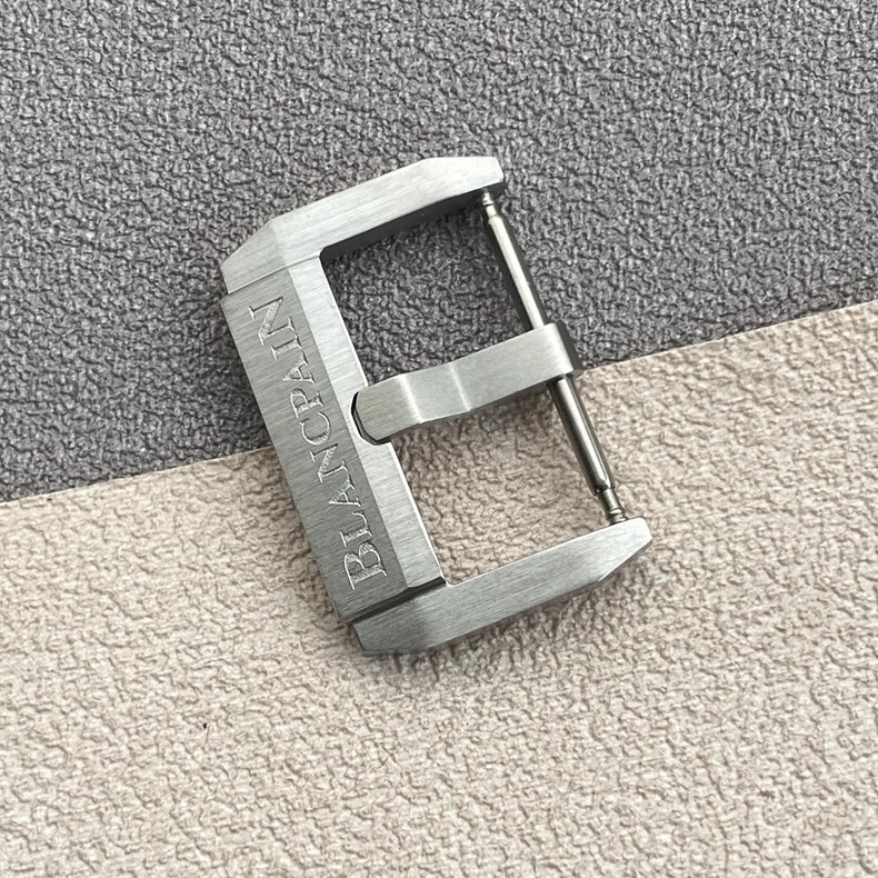For Blancpain Silver/Rose Gold Brushed SS 20MM Pin Buckle Fifty Fathoms For Blancpain Silver/Rose Gold Brushed SS 20MM Pin Buckle Fifty Fathoms