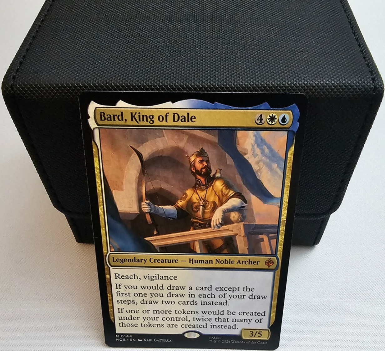 Bard, King of Dale MTG Commander Deck EDH Tokens Card Draw Humans The Hobbit