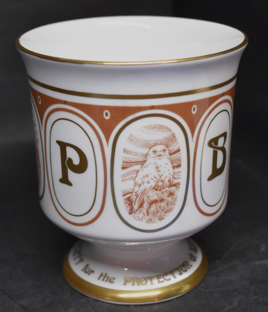 Coalport Royal Society for the Protection of Birds RSPB Limited Edition Goblet