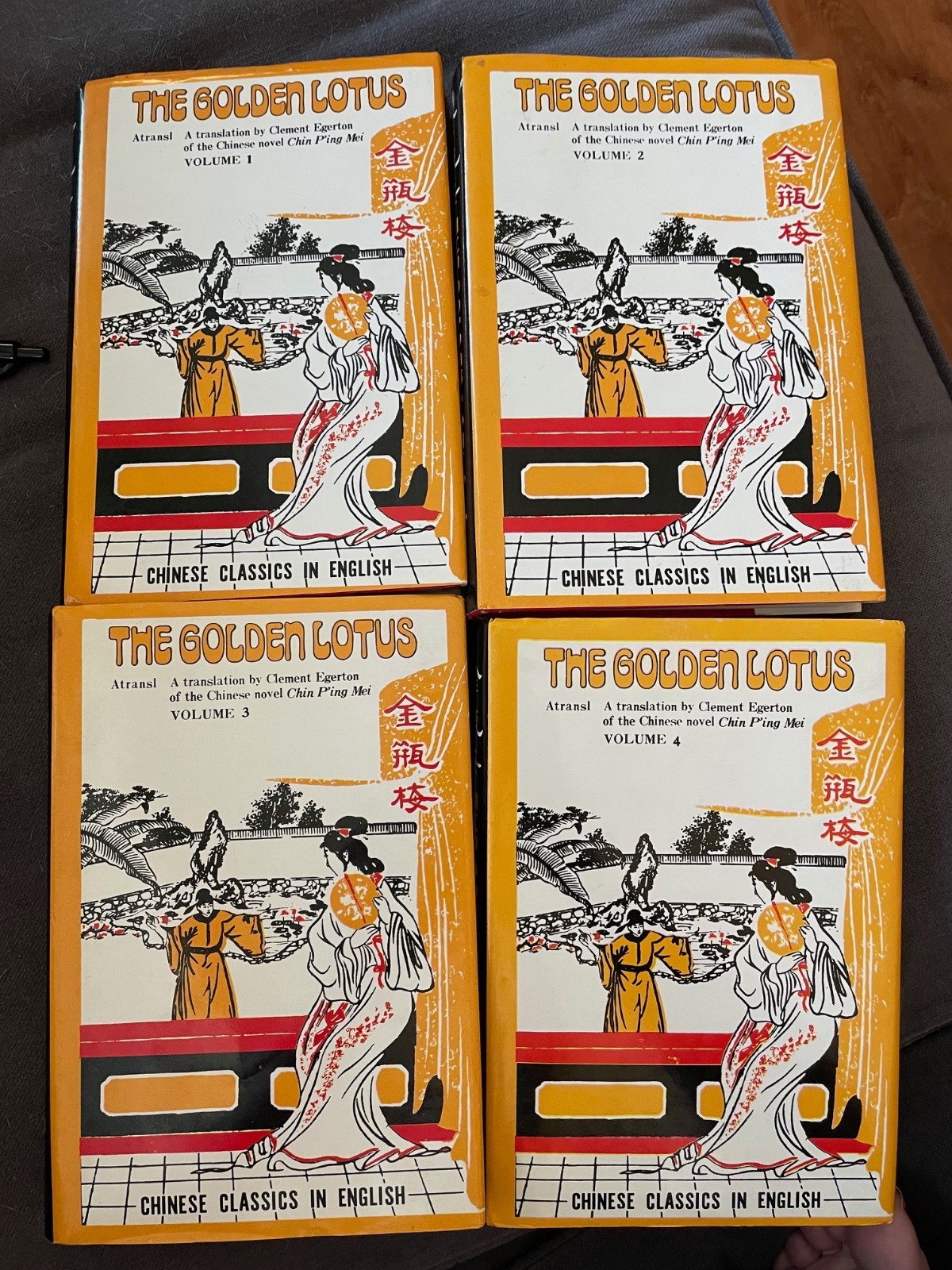 The Golden Lotus Chin Ping Mei Vols I- IV Clement Egerton Chinese Clcs The Golden Lotus Chin Ping Mei Vols I- IV Clement Egerton Chinese Clcs