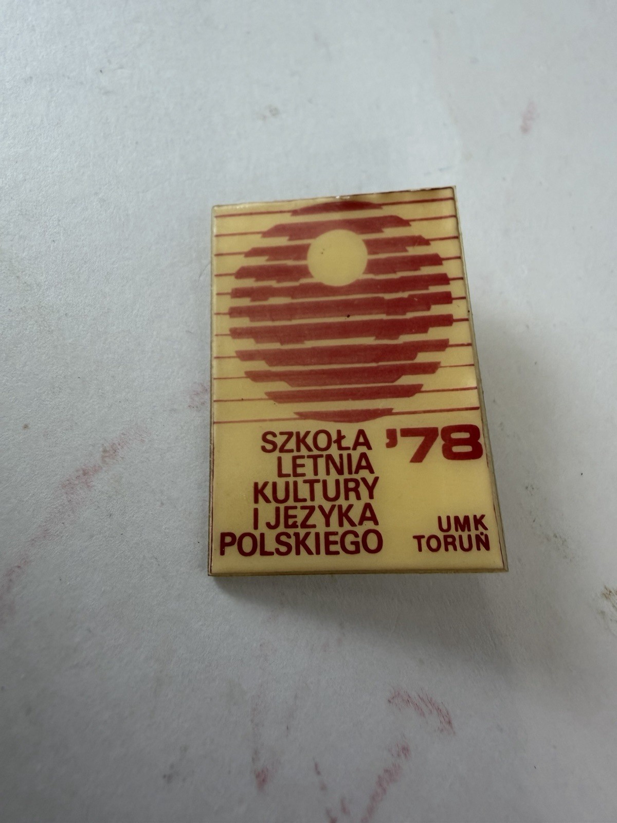 Summer School Of Polish Culture & Language Nicholas Copernicus Uni 1978 Pin Summer School Of Polish Culture & Language Nicholas Copernicus Uni 1978 Pin