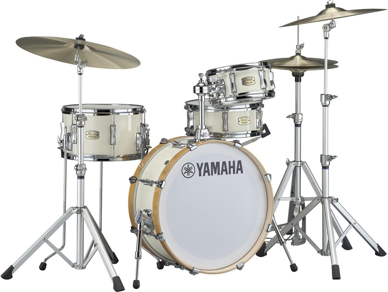 Yamaha Stage Custom Hip Gig 4pc - Classic White Yamaha Stage Custom Hip Gig 4pc - Classic White