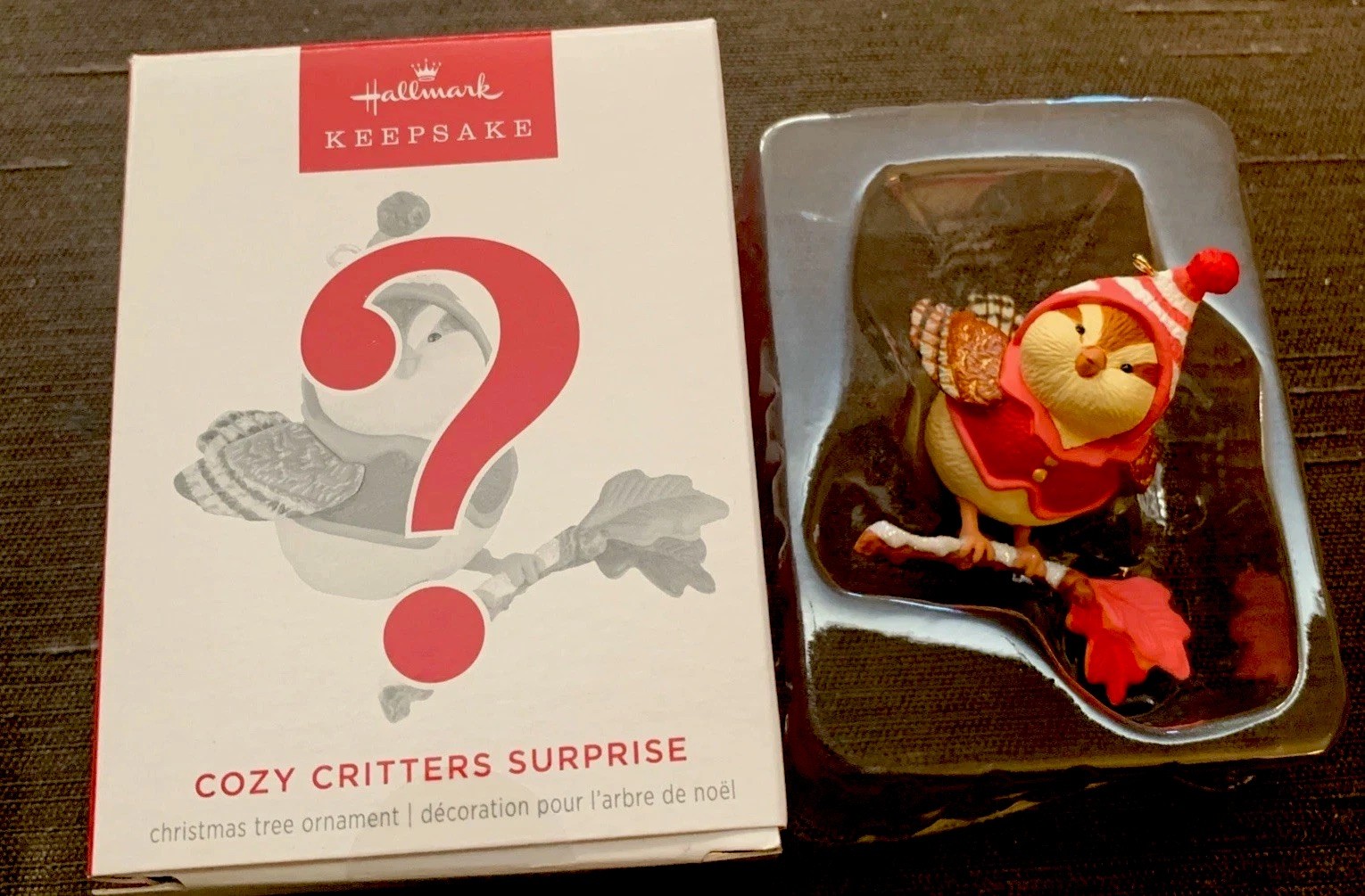 Brand New 2026 Hallmark Keepsake Cozy Critter Surprise - Red Rare Brand New 2026 Hallmark Keepsake Cozy Critter Surprise - Red Rare