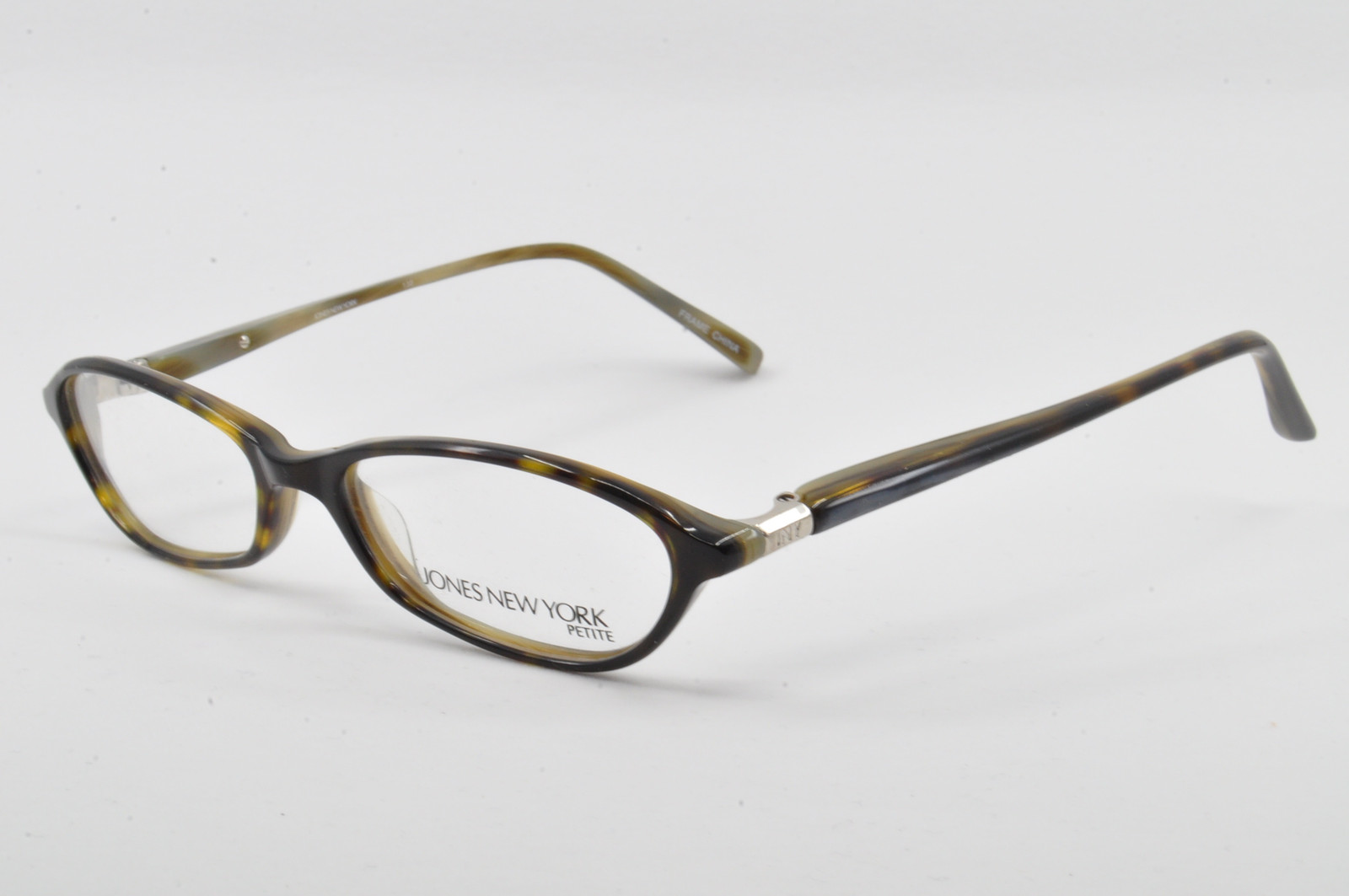Jones New York Eyeglasses J201 Tortoise Horn, Size 48-16-130