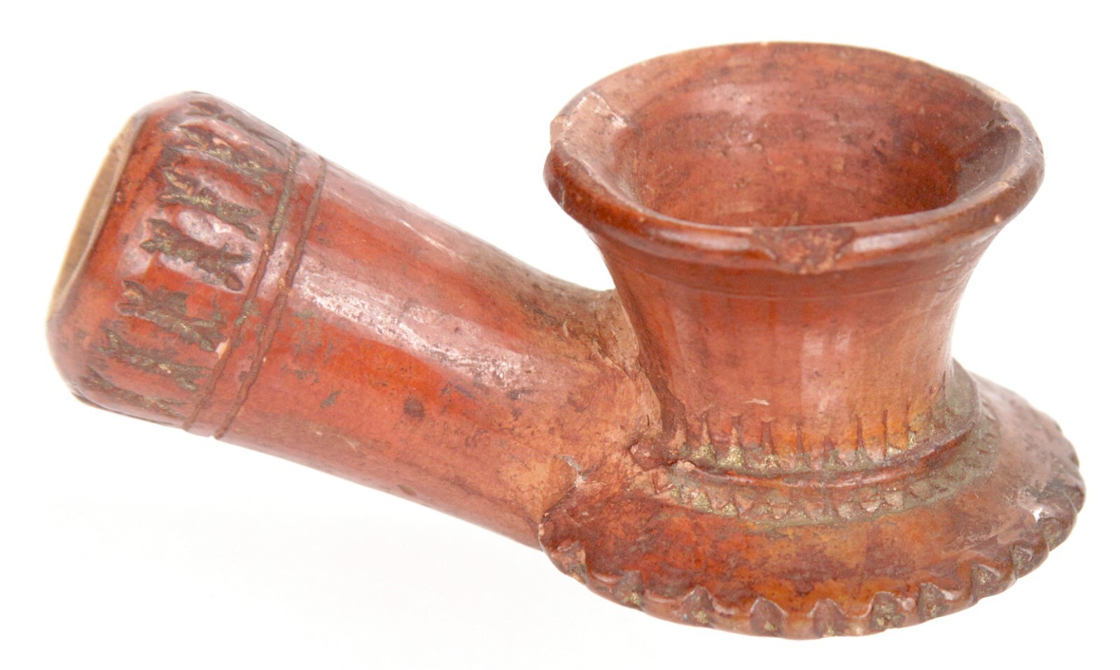 Antique 19th C. Ottoman Turkish Tophane Ware Smoking Pipe Islamic Art Turkey Old Antique 19th C. Ottoman Turkish Tophane Ware Smoking Pipe Islamic Art Turkey Old