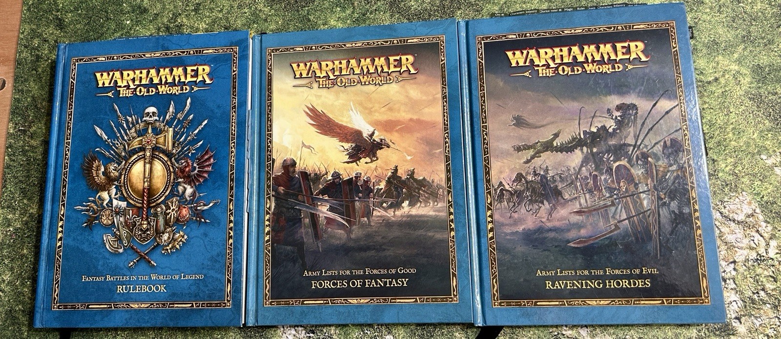Warhammer The Old World Rules Forces Of Fantasy Ravening Hordes Rulebook
