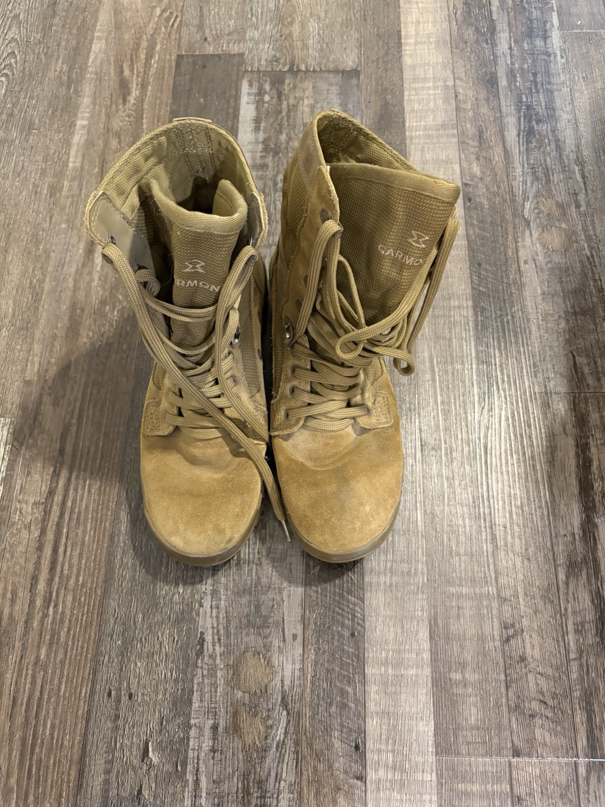 Garmont T8 Bifida Tactical Combat Boots Coyote Brown Men’s Size 9 Wide
