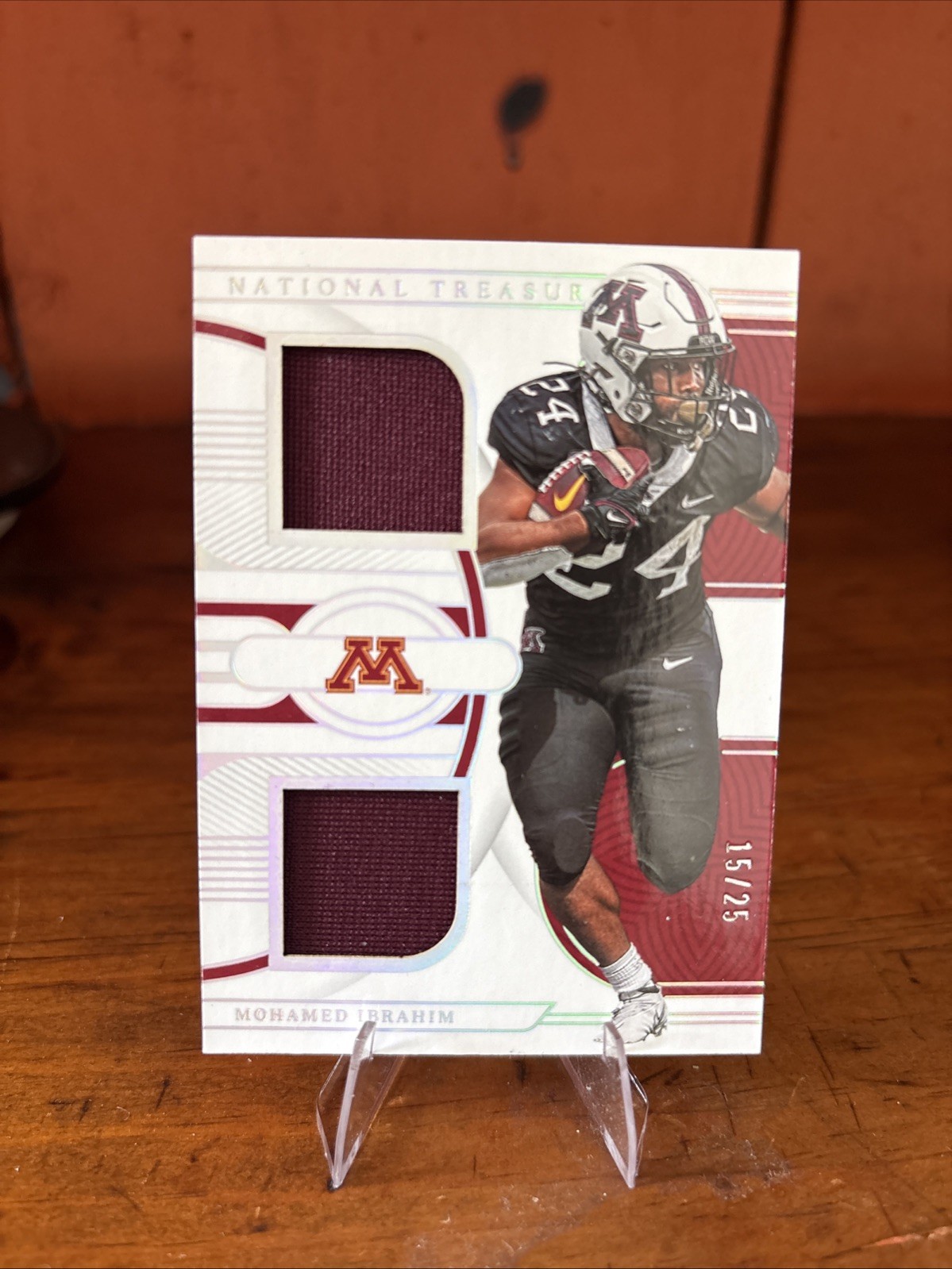 2023 Panini National Treasures Dual Patch /25 - CM-MOI Golden Gophers