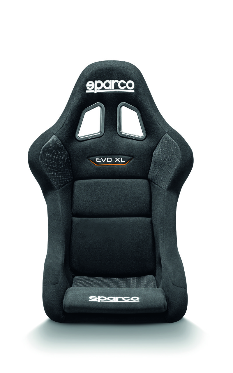 Sparco Gaming Seat Evo XL Black - Comfortable Racing Style Seat for Gamers