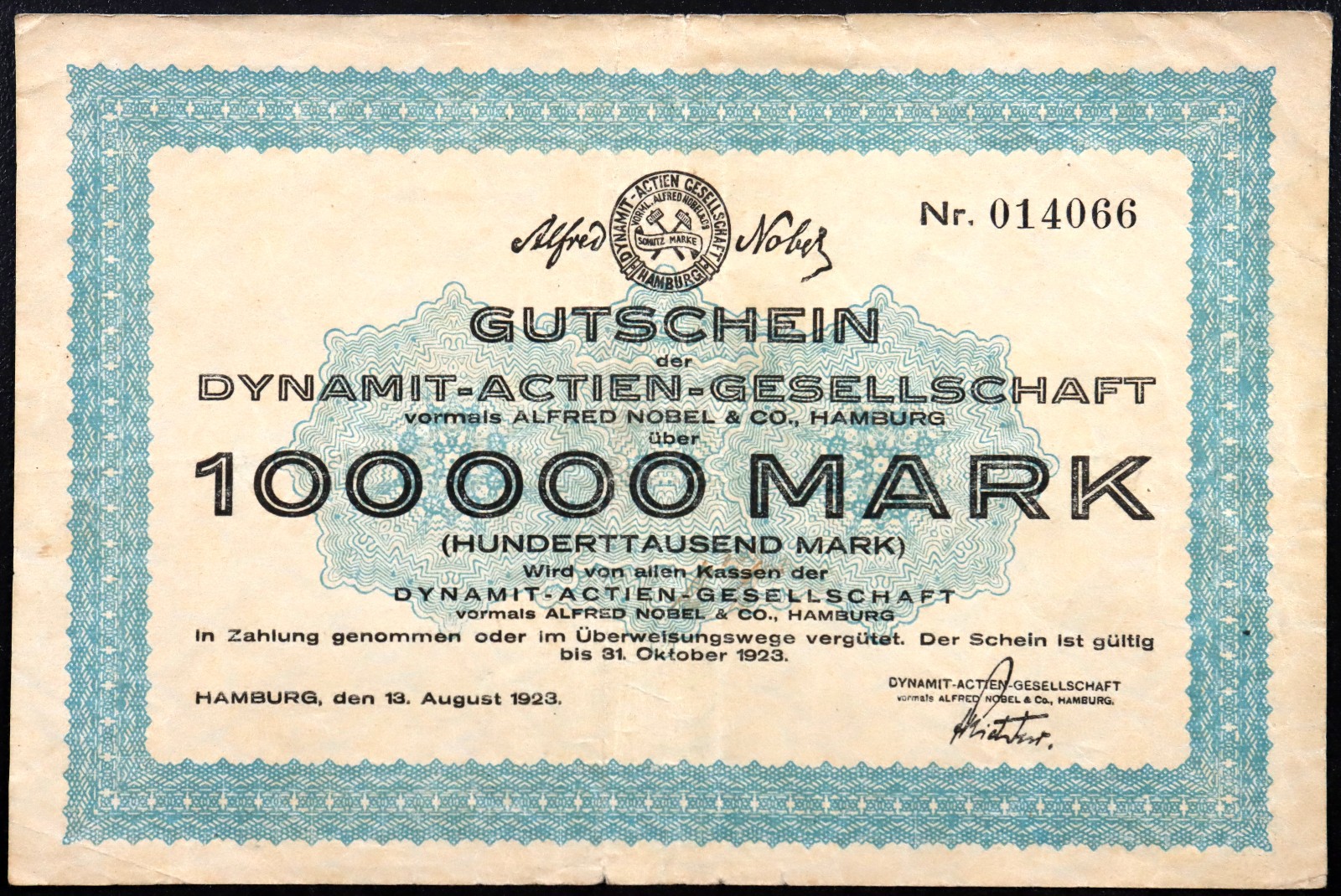 HAMBURG 1923 
