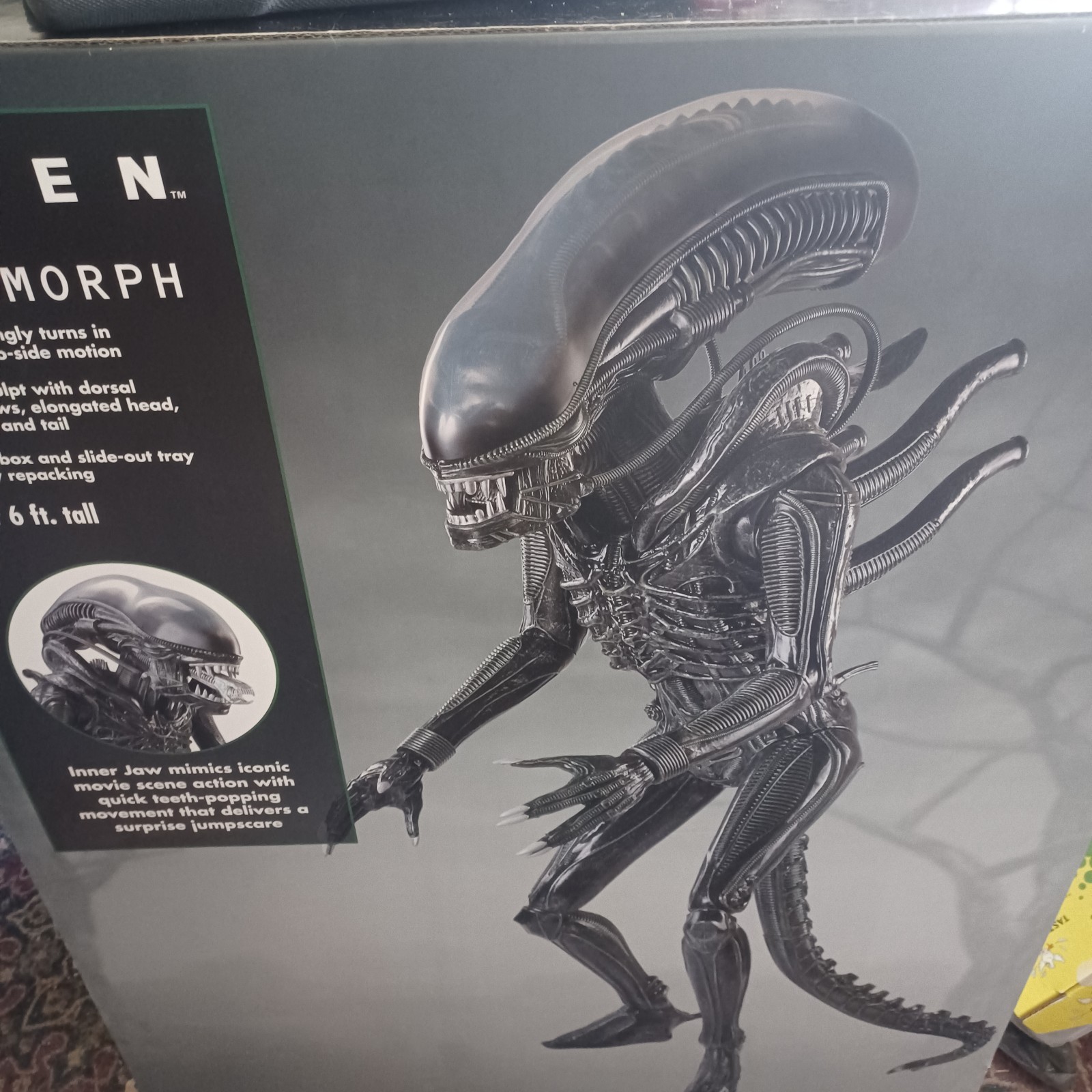 🎃 Brand New Spirit Halloween Life-Size Alien Xenomorph Animatronic in Original