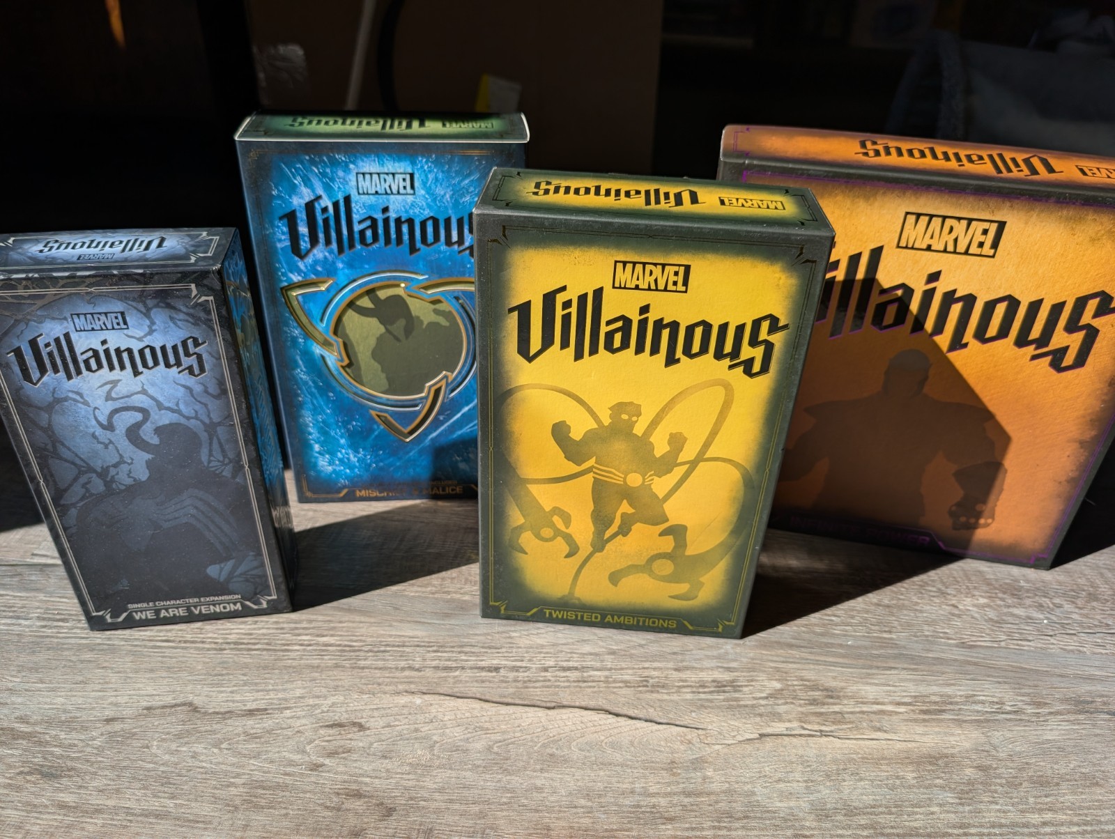 Marvel Villainous: Infinite Power Disney Board Game Complete Set Marvel Villainous: Infinite Power Disney Board Game Complete Set