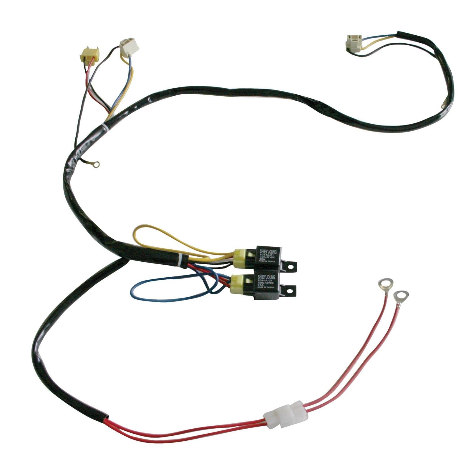 United Pacific 34263 H4 Headlight Relay Harness Kit United Pacific 34263 H4 Headlight Relay Harness Kit