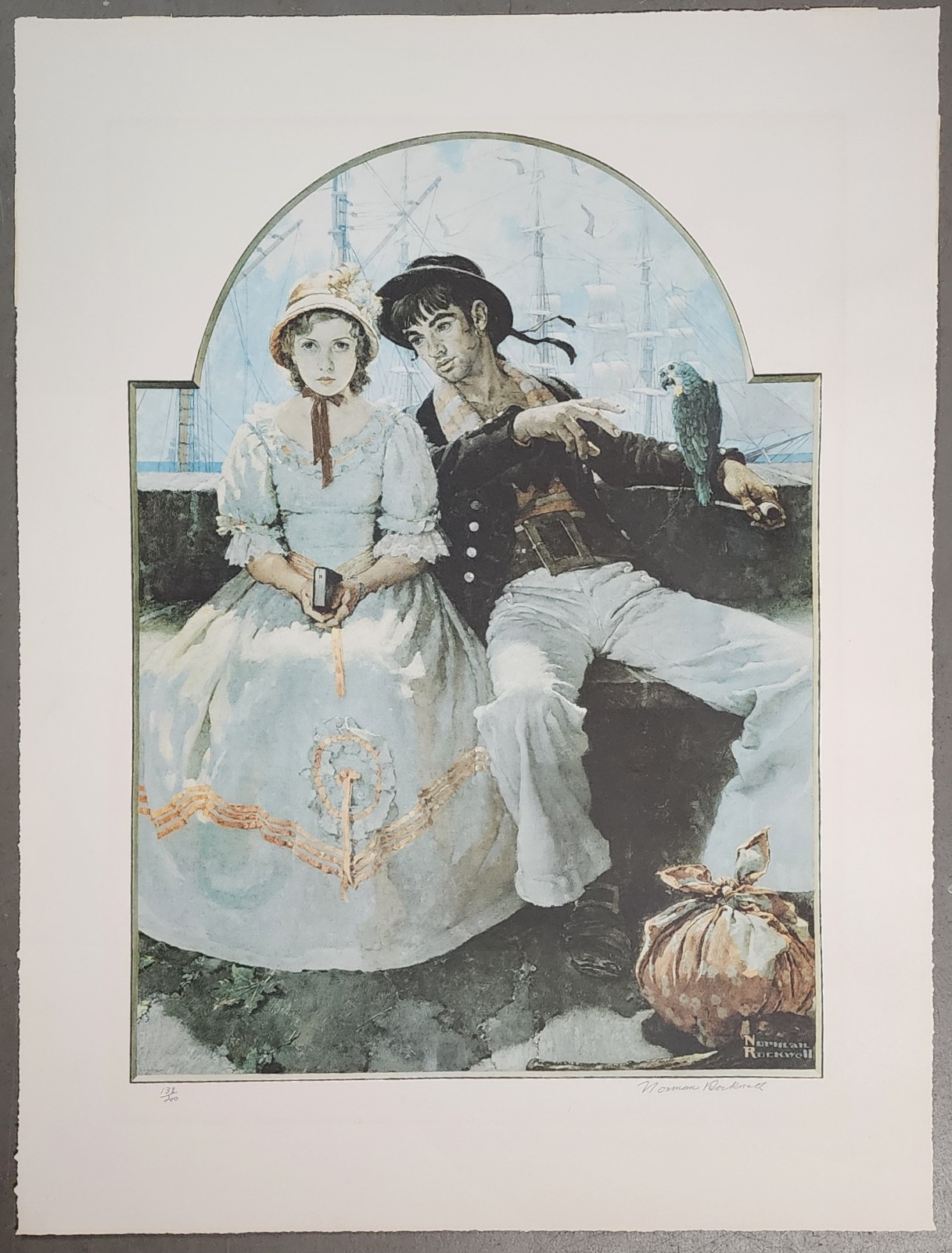 NORMAN ROCKWELL Original Collotype \