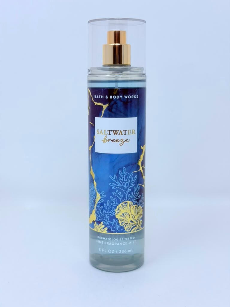 Bath & Body Works SALTWATER BREEZE Mist, Cream, Lotion & Wash * U Choose One