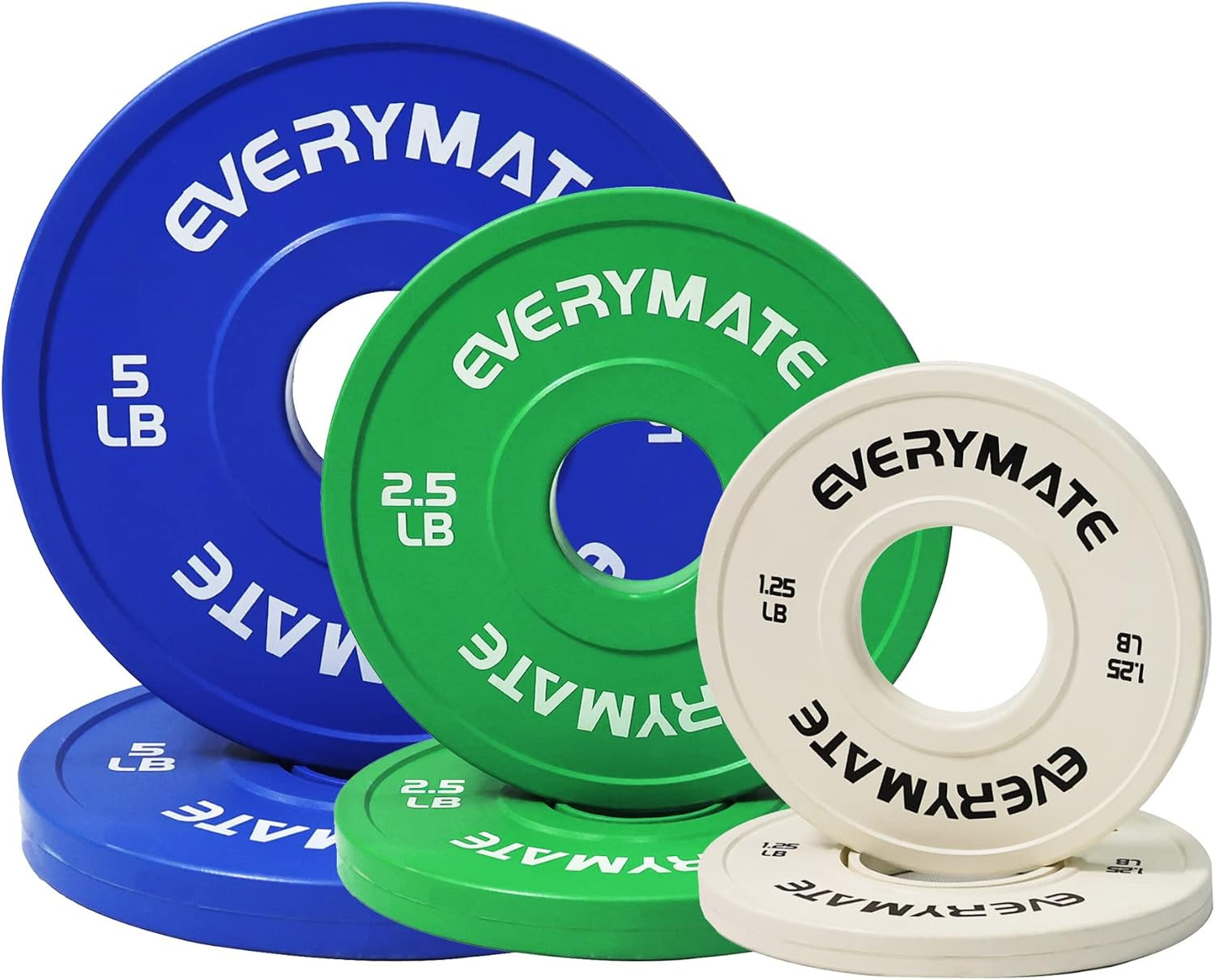 Change Weight Plates 1.25LB 2.5LB 5LB Set Fractional Plate Olympic