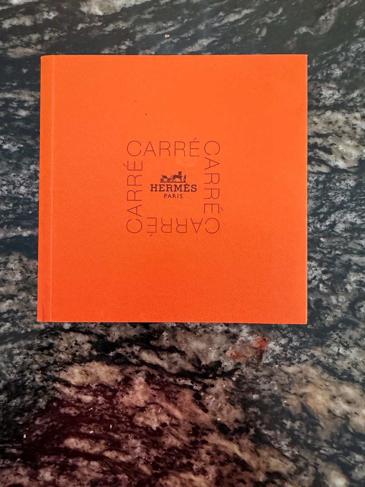 Authentic HERMES made in France Hermes Le Carre booklet issued 2002 Authentic HERMES made in France Hermes Le Carre booklet issued 2002
