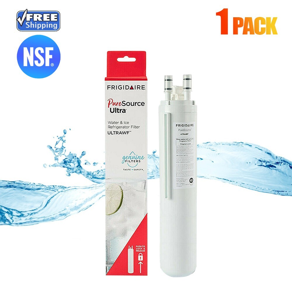 1 Pack ULTRAWF Frigidaire Ultra Pure-Source Refrigerator Water Filter USA 1 Pack ULTRAWF Frigidaire Ultra Pure-Source Refrigerator Water Filter USA