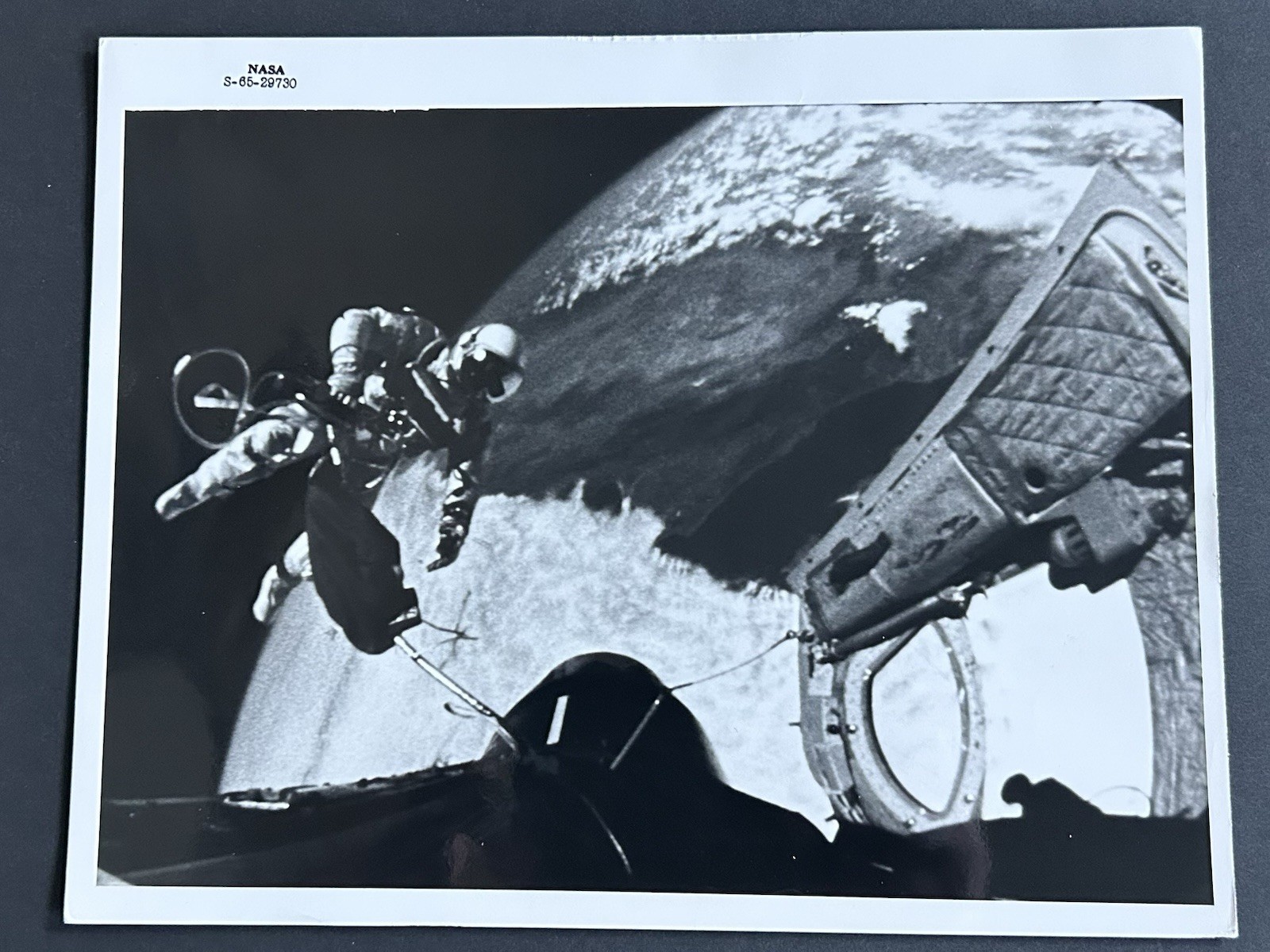 1965 NASA Gemini 4 First Spacewalk Astronaut Edward H. White Press Photo