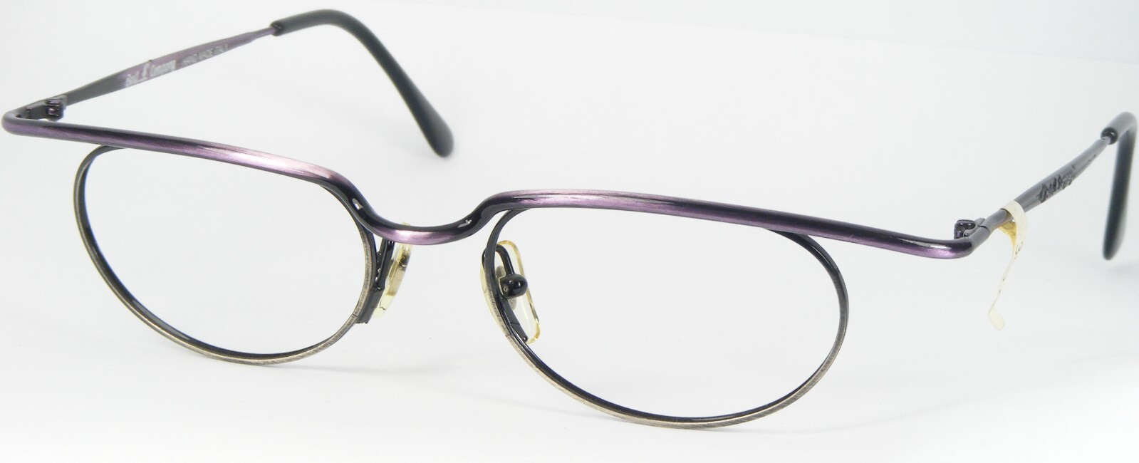 Vintage Best Company 8119 149 Purple /Light Green Unique RARE EYEGLASSES 51-16mm
