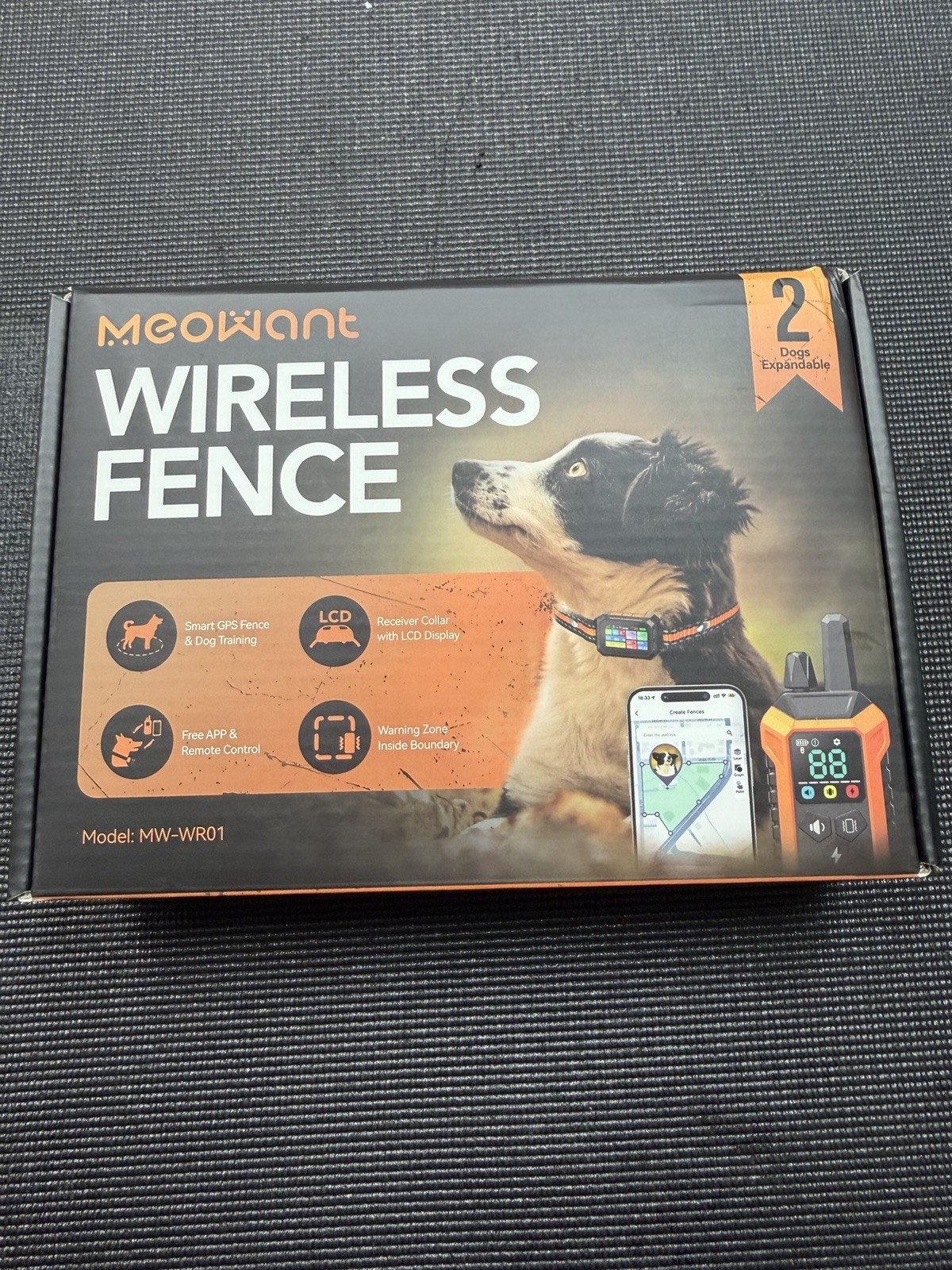 GPS Wireless Dog Fence System Collar Real Time GPS Tracking Activity Monitor
