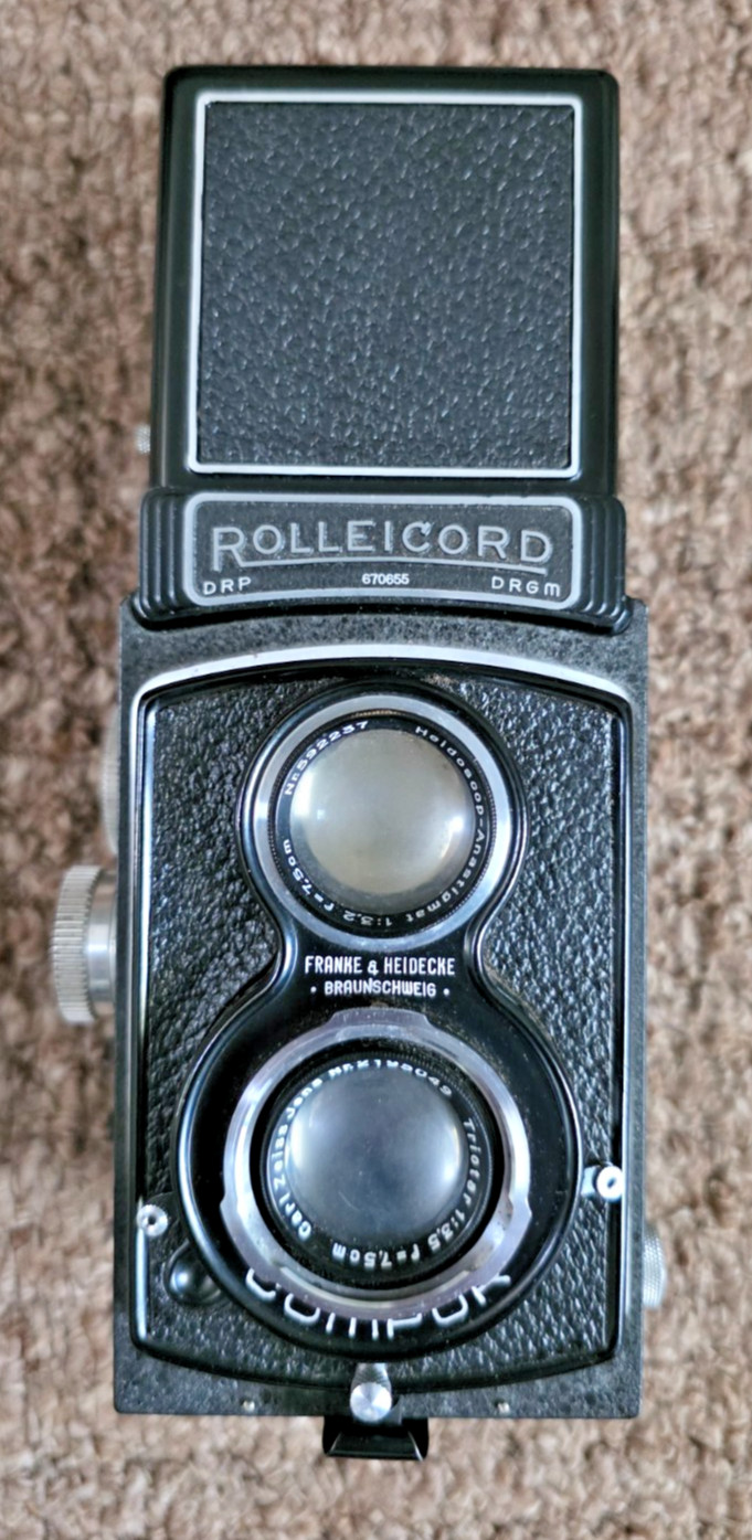 Polizei Rolleicord (Police Rolleicord) ‘Franke & Heidecke Braunschweig’ TLR