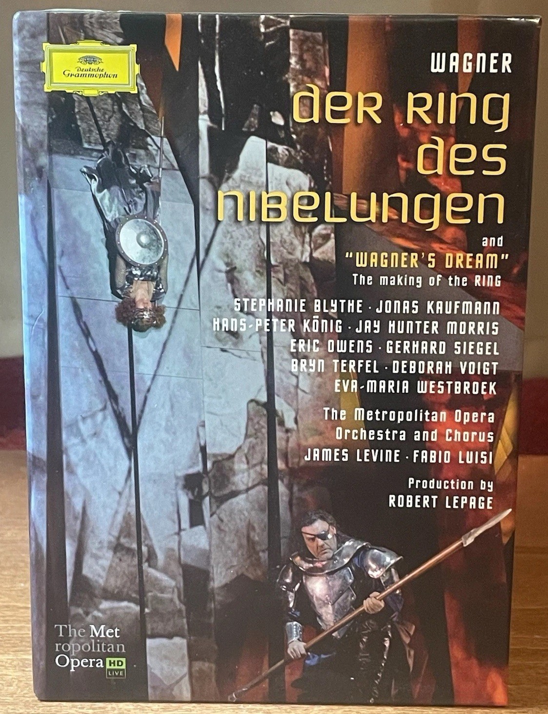 Wagner Der Ring Des Nibelungen (DVD, 2012) The Metropolitan Opera 8 Disc TESTED