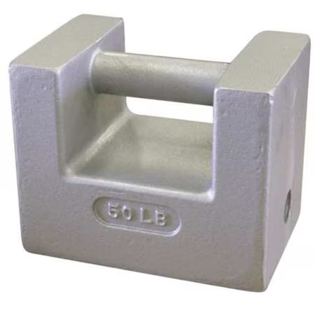 Rice Lake Weighing Systems 12839 Calibration Weight, 50 Lb. Nominal Mass Rice Lake Weighing Systems 12839 Calibration Weight, 50 Lb. Nominal Mass