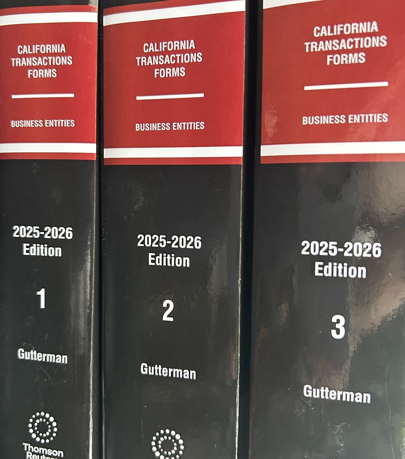 2025 2026 California Transactions Forms Business Entities SET THOMSON REUTERS CA