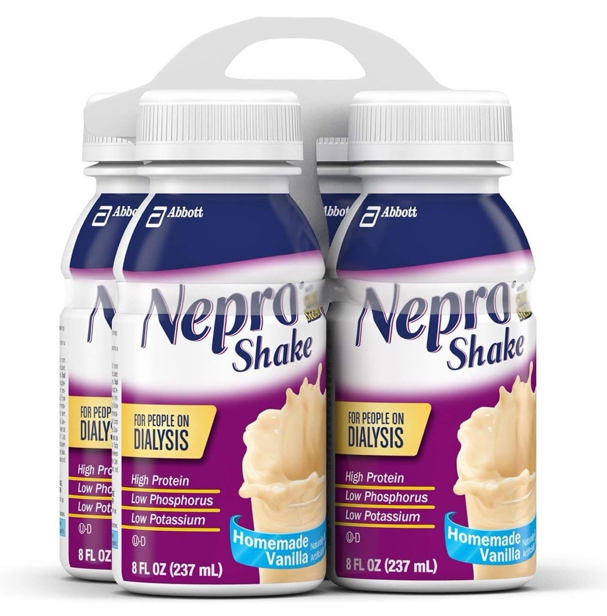 Nepro Shakes Homemade Vanilla 8oz Protein Chemo Dialysis Qty 18 Sealed In Box