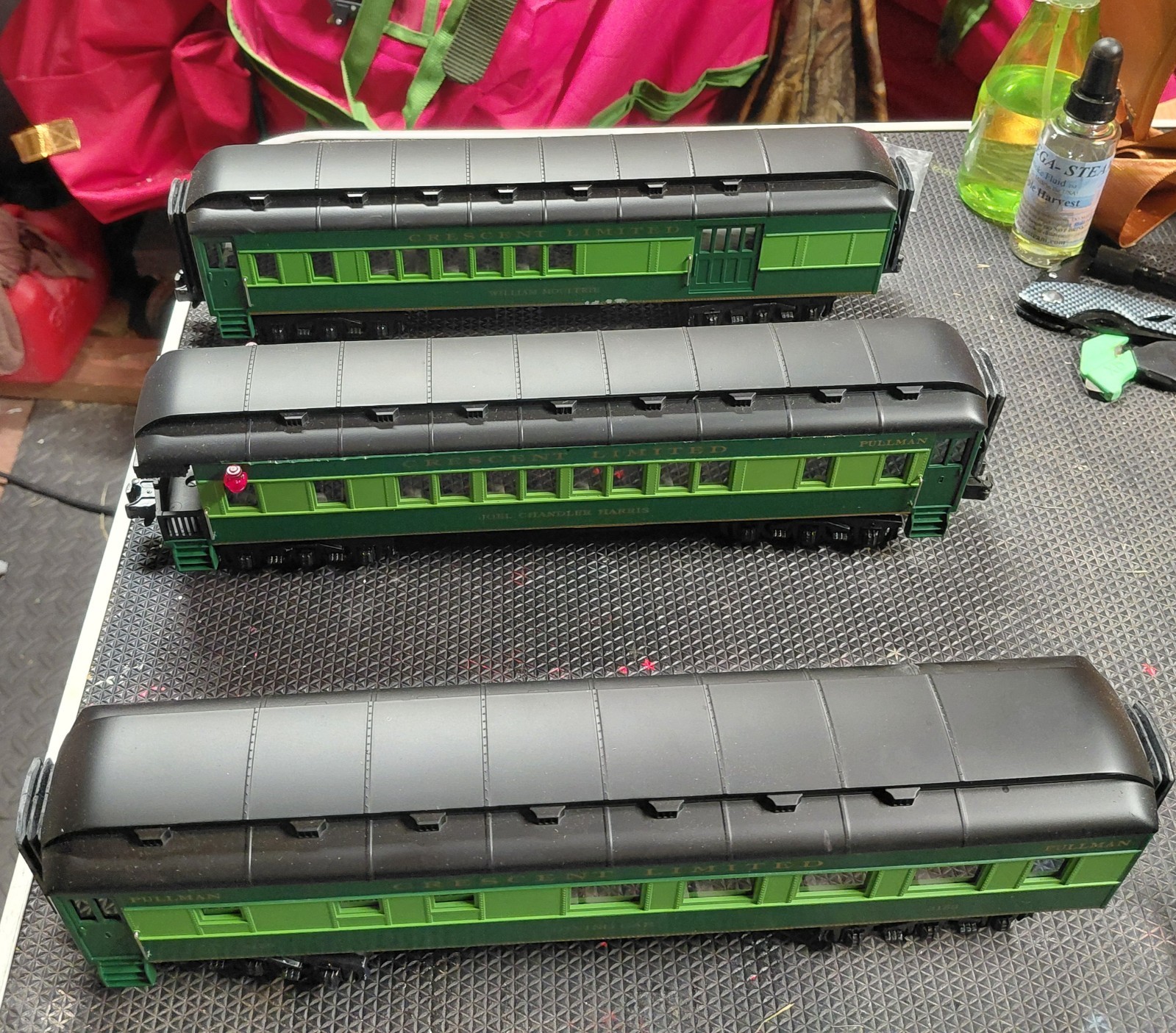Southern Crescent 3  Lighted Madison Cars w/ Boxes