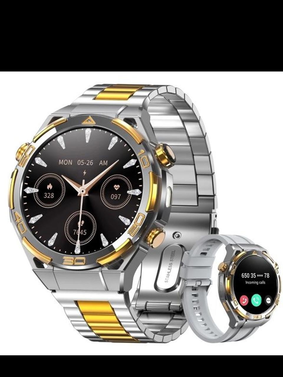 Military-Grade W90PRO Smart Watch For Men With GPS 900mAh 20-Day Battery Life Military-Grade W90PRO Smart Watch For Men With GPS 900mAh 20-Day Battery Life