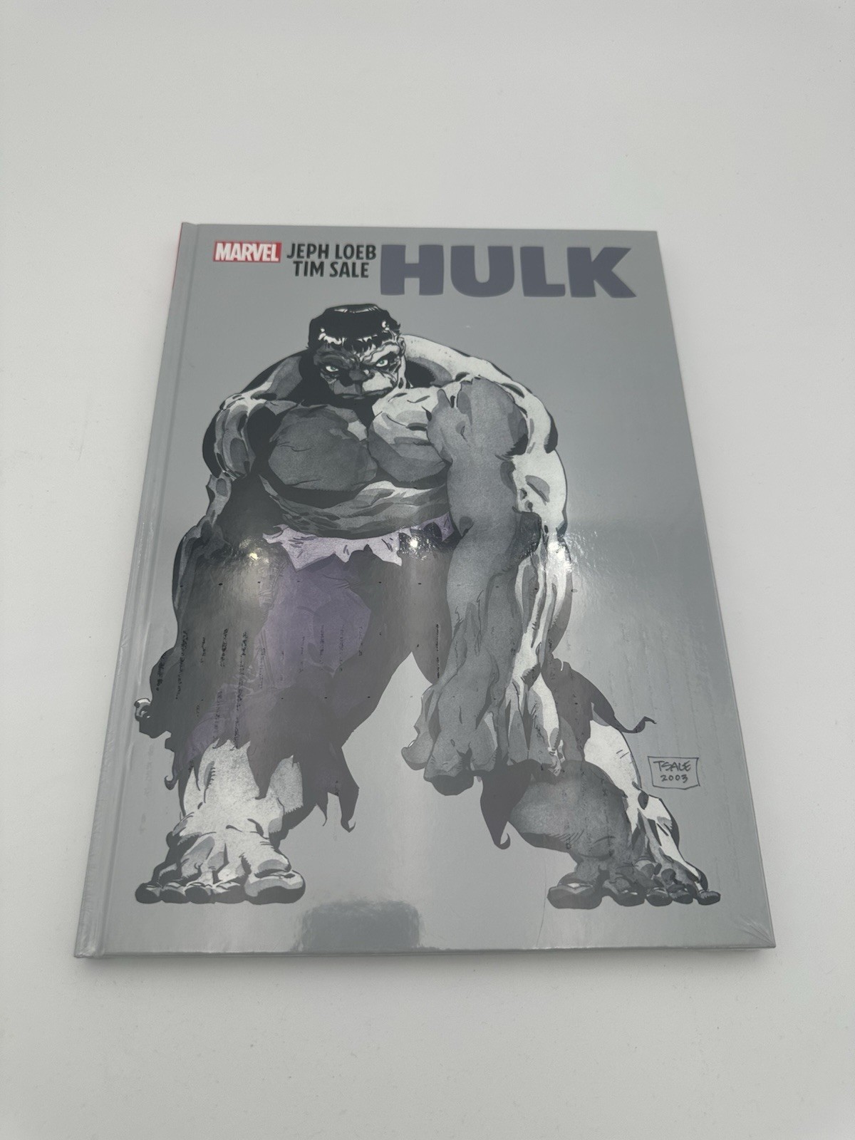 MARVEL COMICS JEPH LOEB & TIM SALE: HULK GALLERY EDITION HC MARVEL COMICS JEPH LOEB & TIM SALE: HULK GALLERY EDITION HC