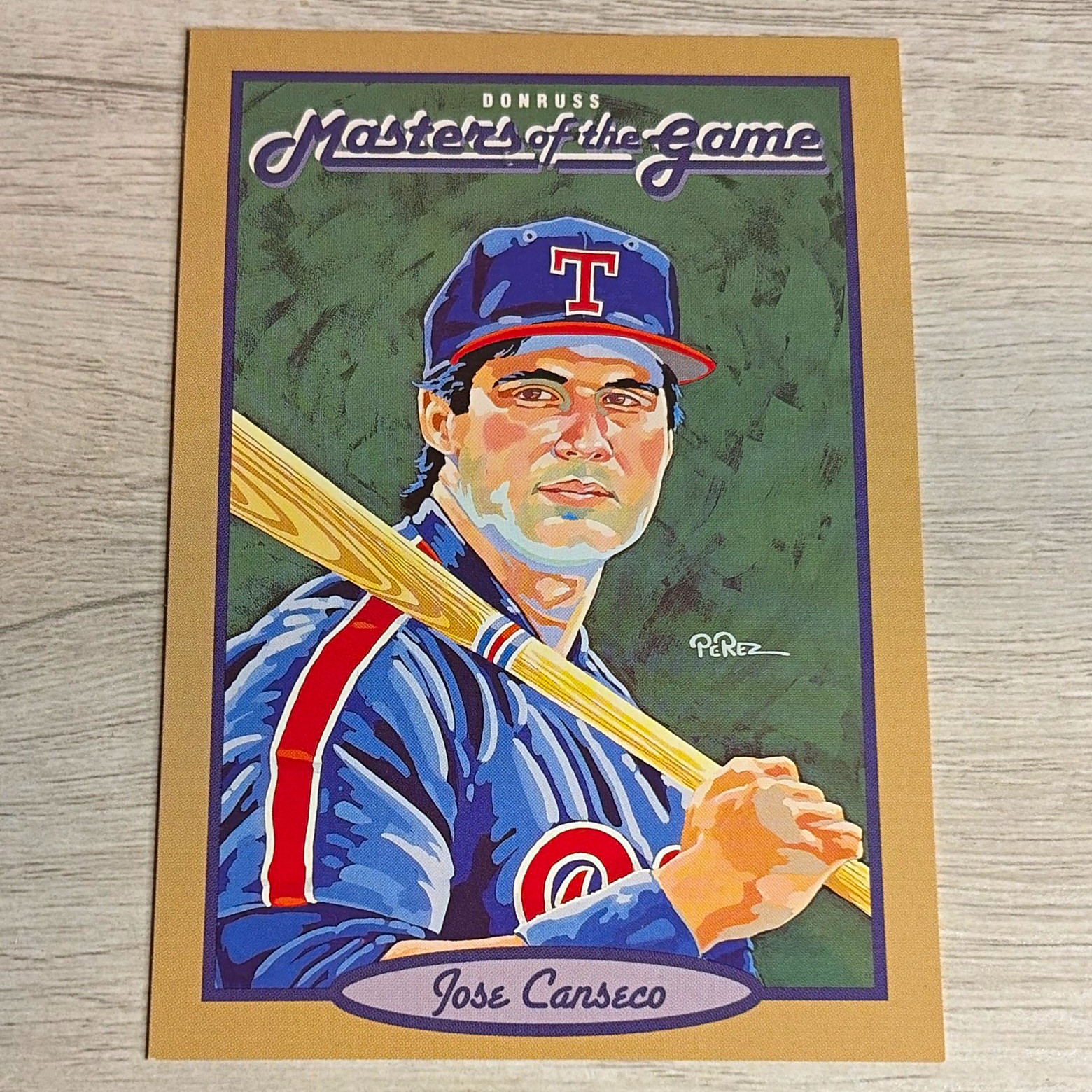 Donruss 1993 Masters of the Game MLB 5-Card Lot Canseco Yount Sandberg