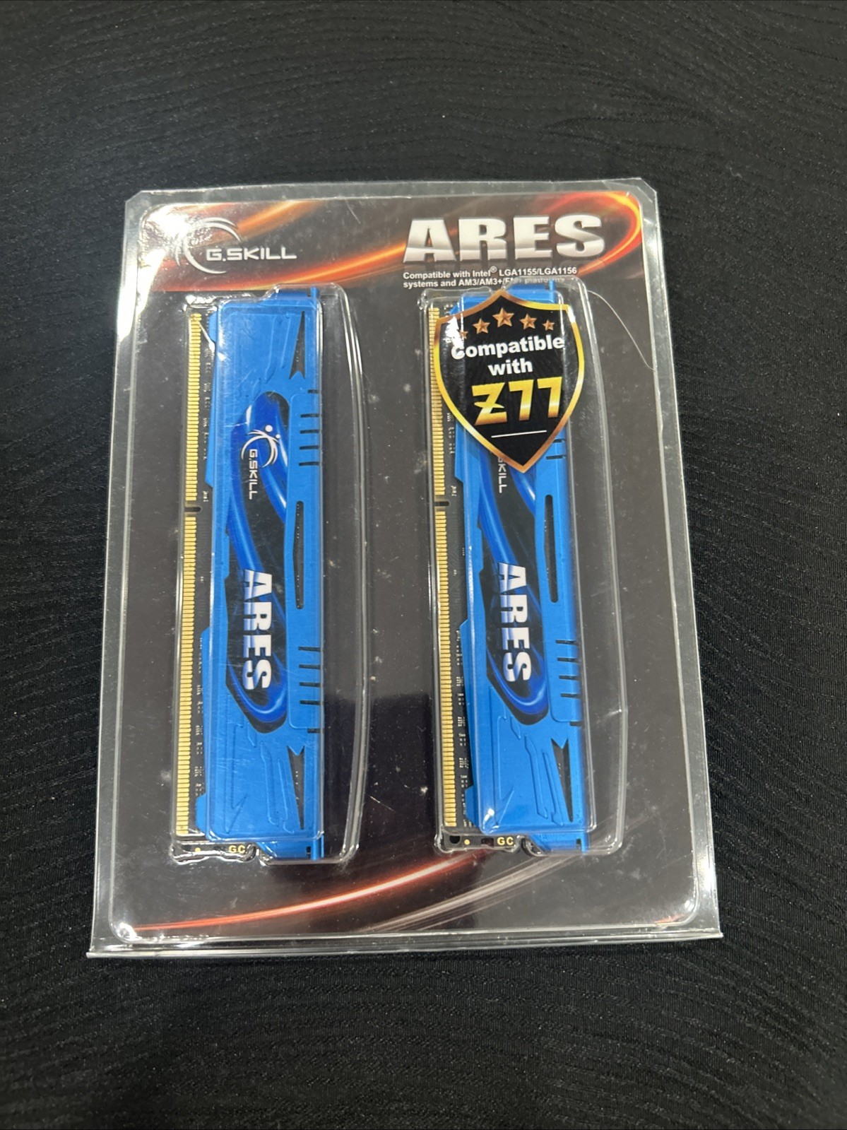 G.Skill Ares (2x4GB) DDR3 F3-1600C8D-8GAB PC3-12800 CL8-8-8-24 New Open Box