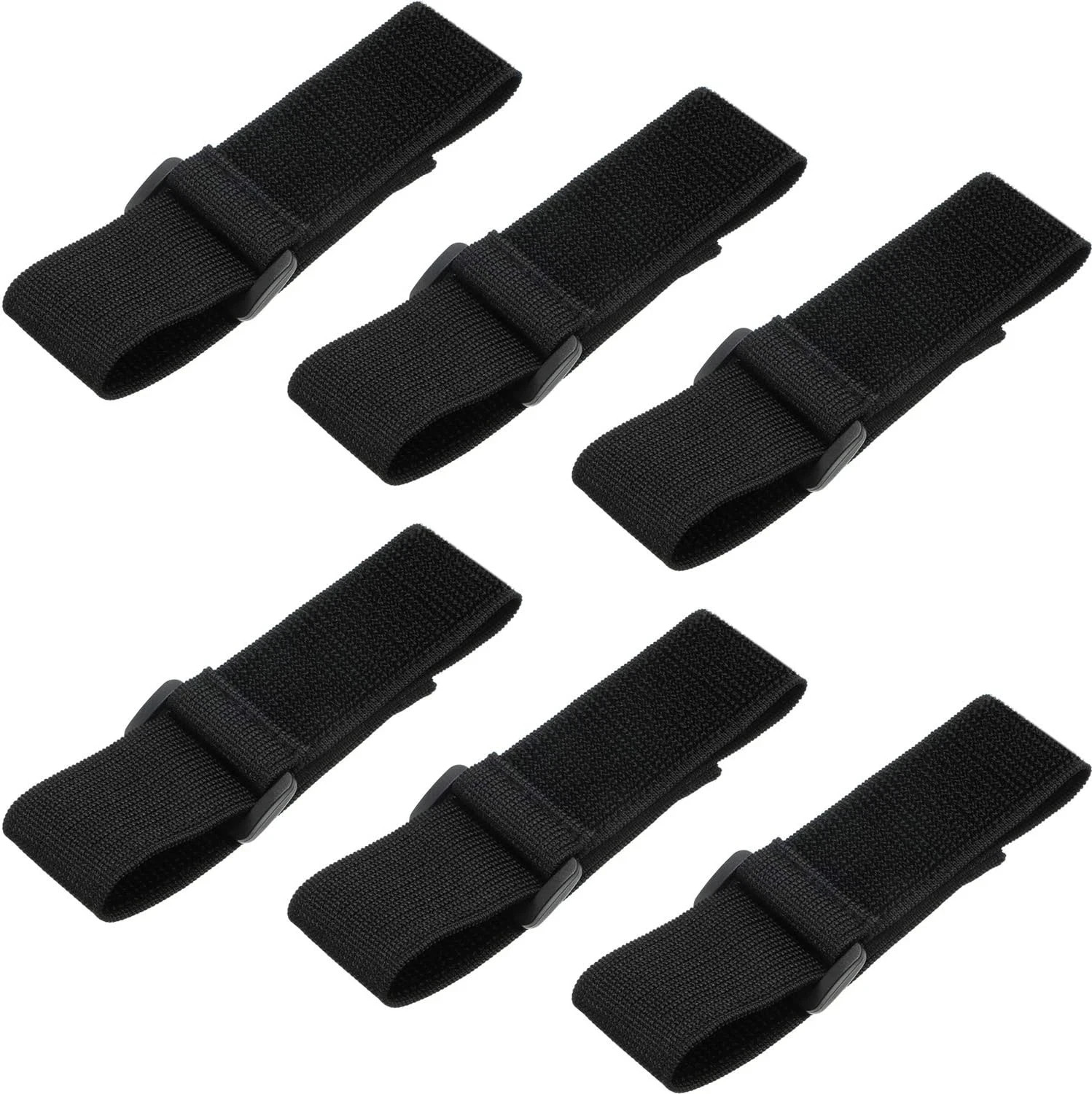 6PCS Cycling Pant Leg Bands Elastic Bike Ankle Straps Safety Belt for Outdoor Us