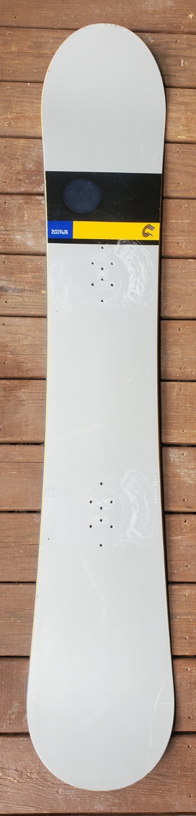 Burton Custom 166 Snowboard - ( Holographic Image On Topsheet)