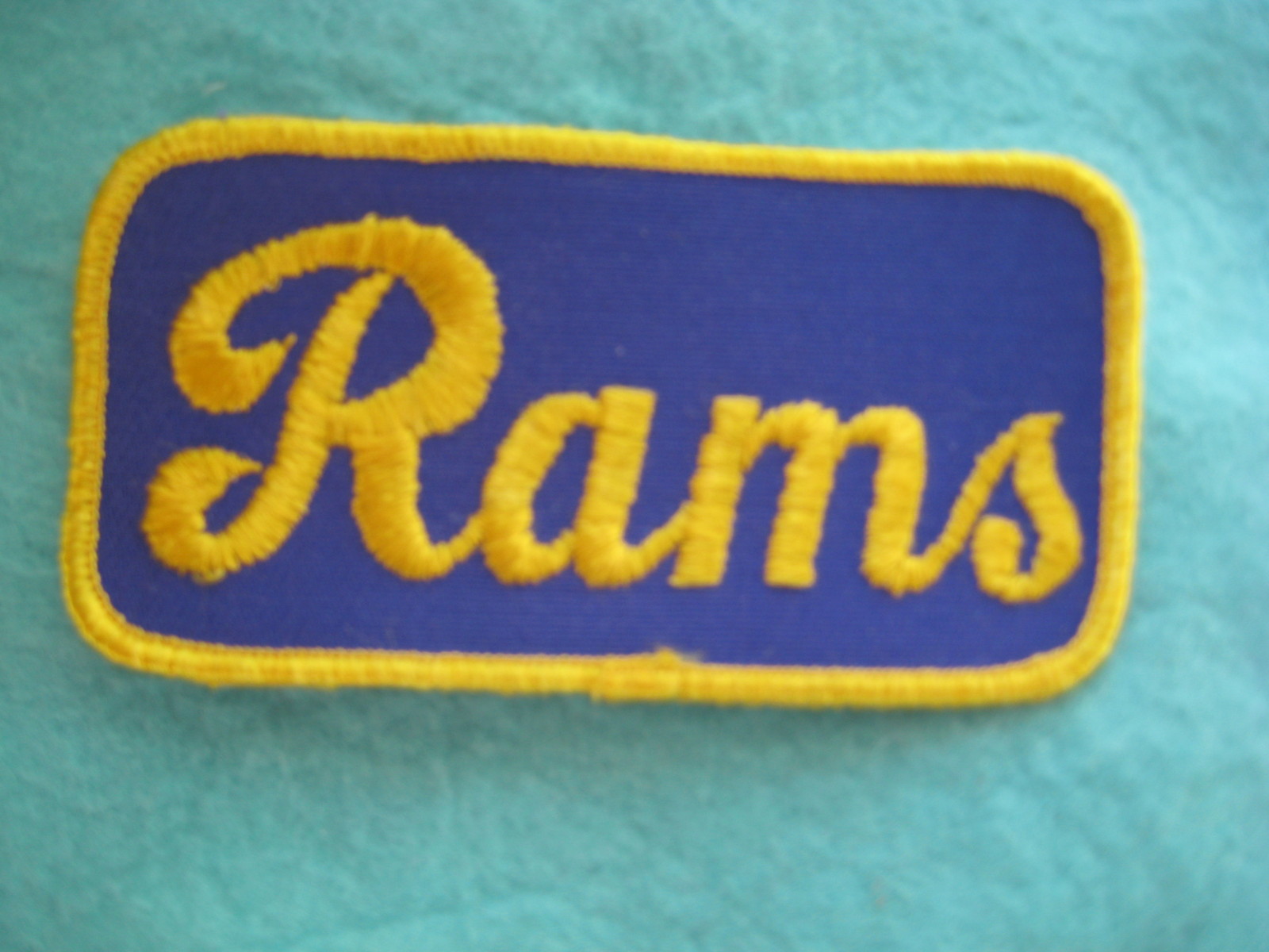 Vintage  Los Angles Rams Sew On  Patch 4 \
