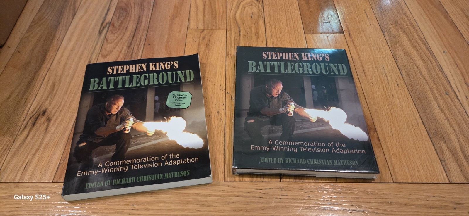 Stephen King's Battleground: A Commemoration of TV show & Advanced Readers Copy
