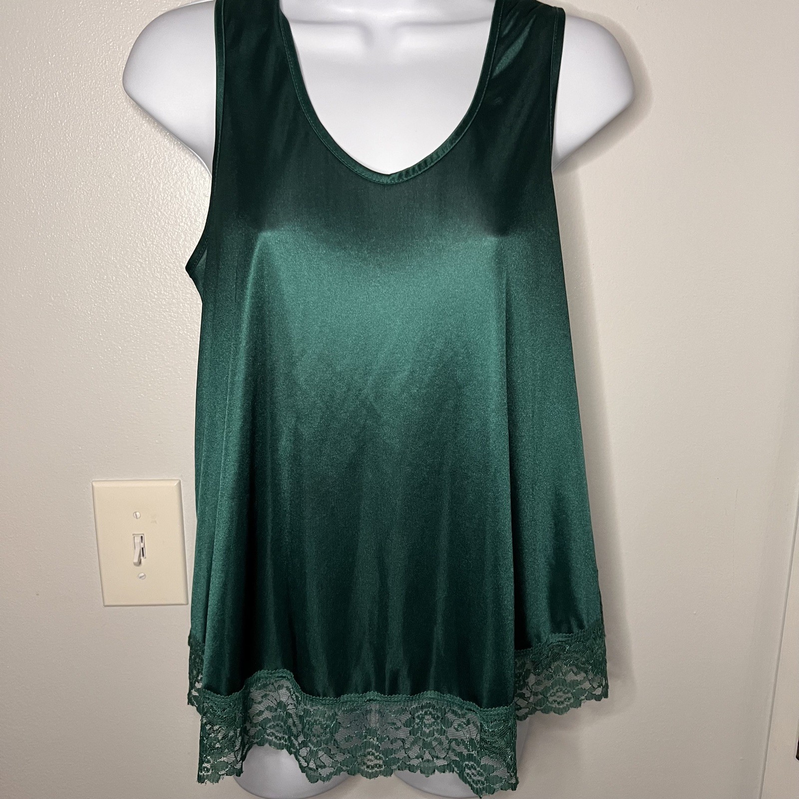Vtg Petra Fashions top Sz S-Nightgown Chemise Sexy Boudoir