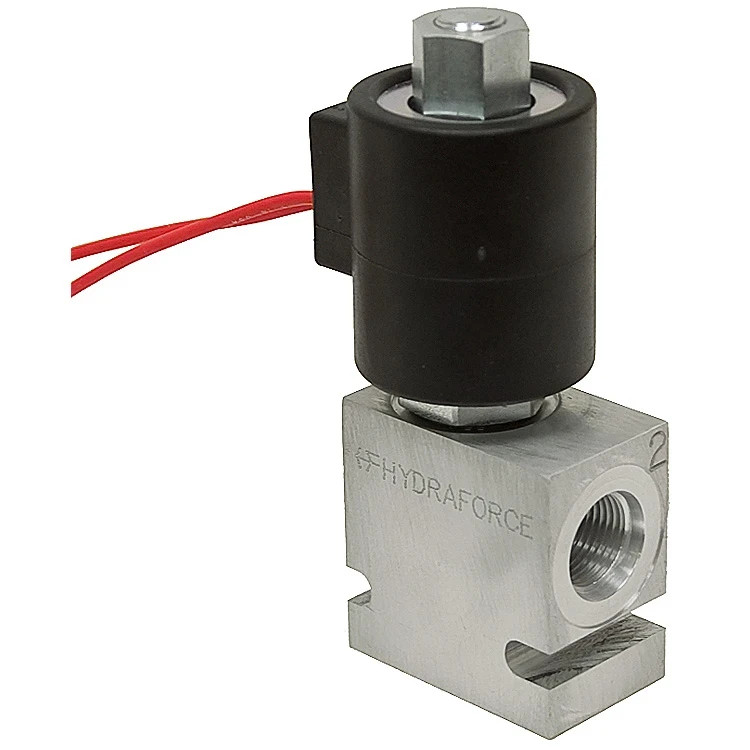 HydraForce SV10-23-6T-N-12DL - 12 volt normally open poppet type Hydraulic Valve