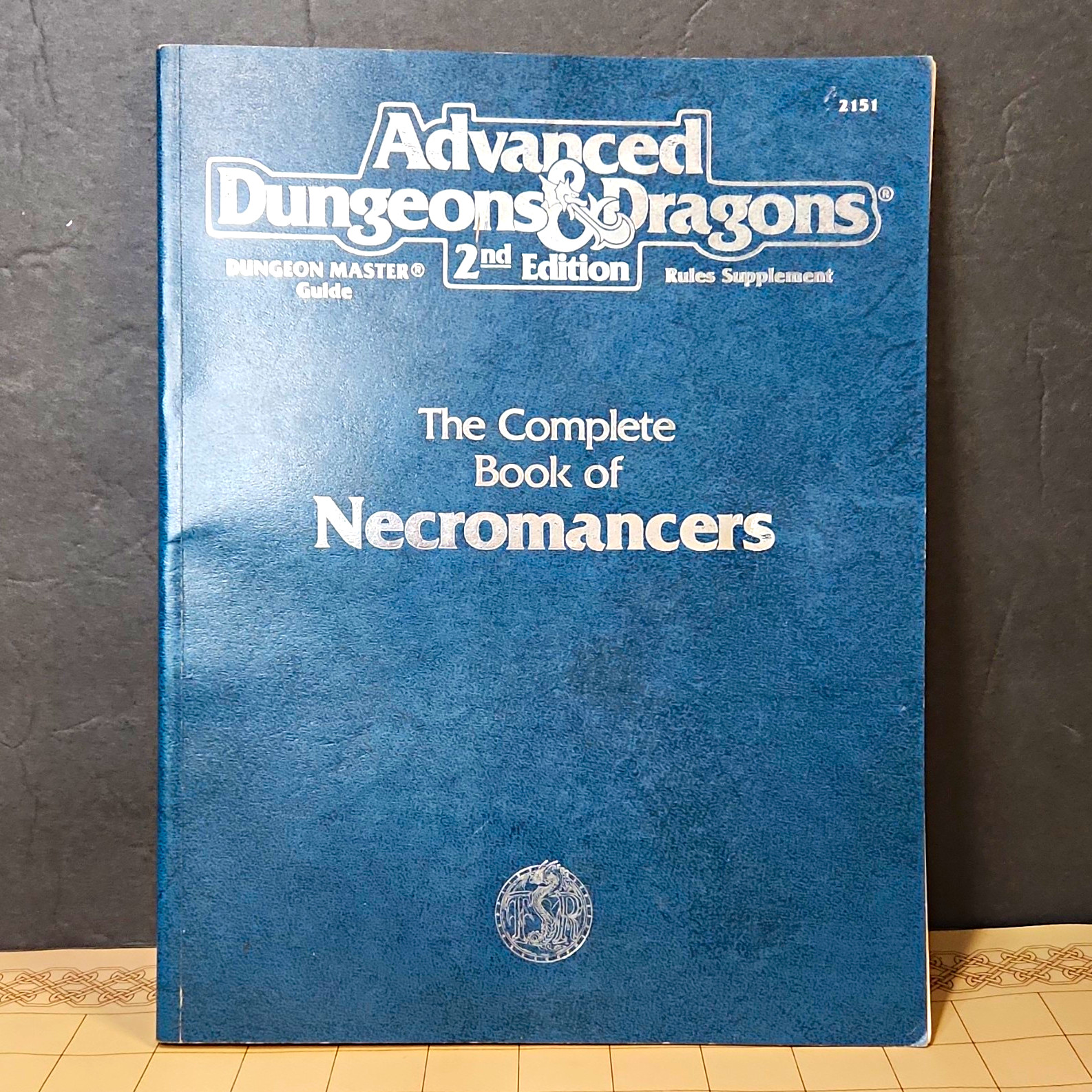 TSR AD&D 2nd Edition The Complete Book of Necromancers 1995 MPN 2151 TSR AD&D 2nd Edition The Complete Book of Necromancers 1995 MPN 2151