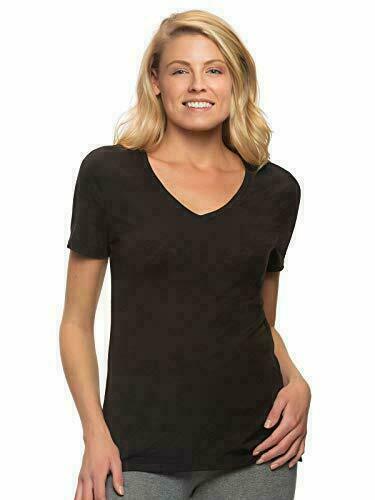 Felina Ladies' V-Neck Short Sleeve T-Shirt