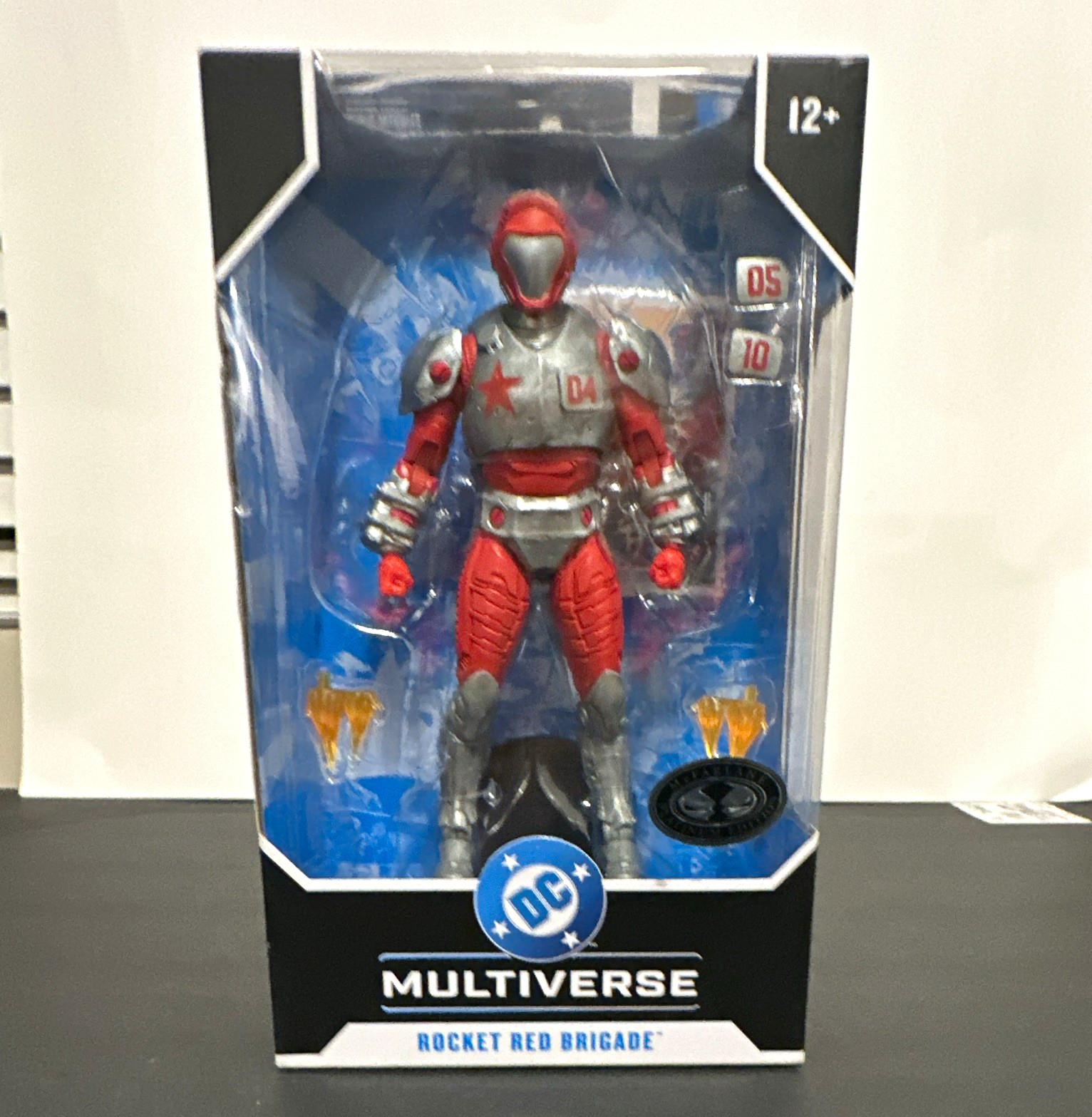 McFarlane Toys DC Multiverse Rocket Red Brigade Generation Lost Figure Boxed McFarlane Toys DC Multiverse Rocket Red Brigade Generation Lost Figure Boxed