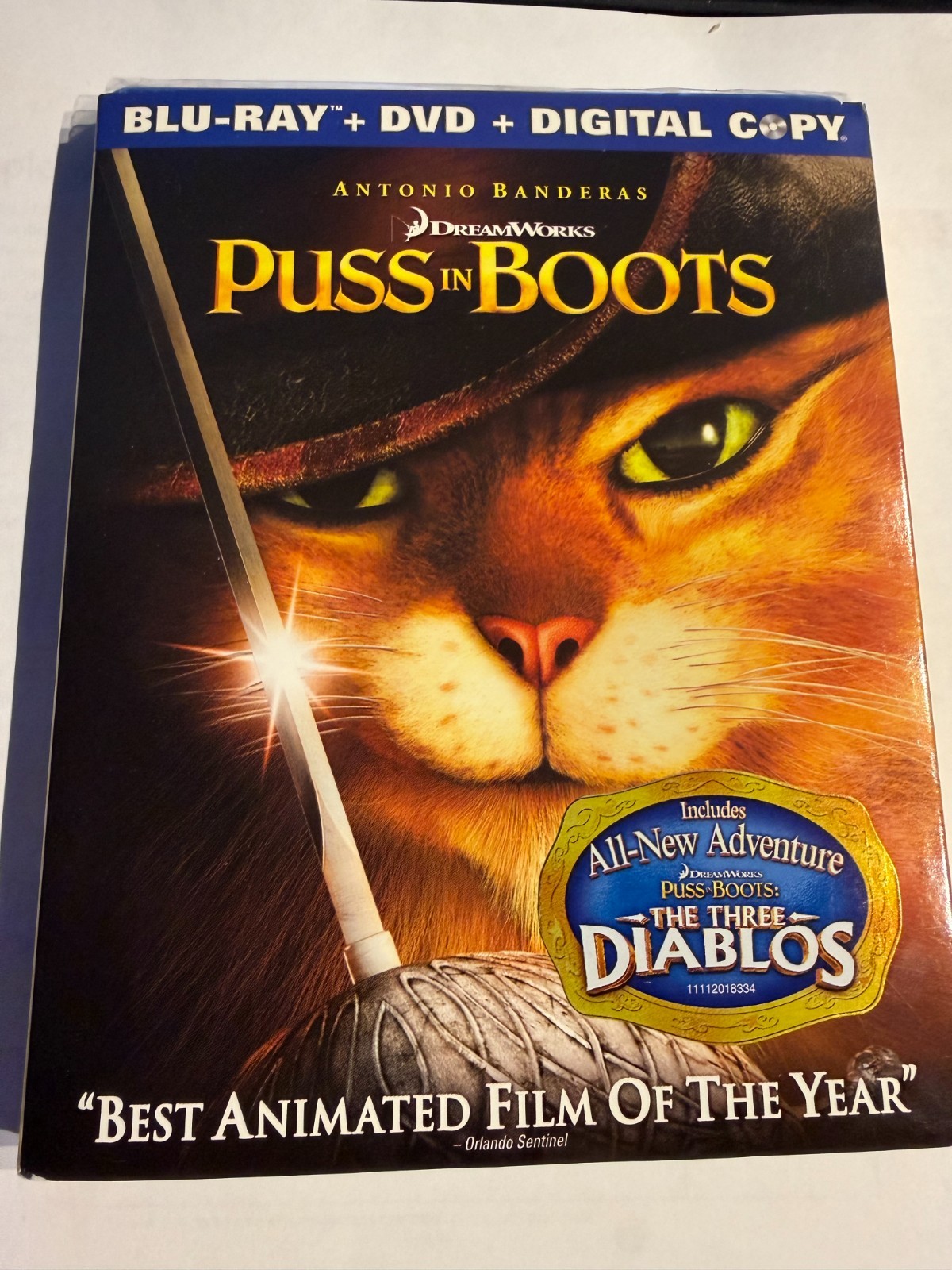 PUSS in BOOTS Blu-ray +DVD+Digital Copy w/ Slipcover Sealed BRAND NEW SEALED PUSS in BOOTS Blu-ray +DVD+Digital Copy w/ Slipcover Sealed BRAND NEW SEALED