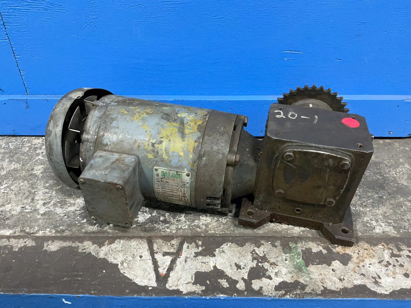 BALDOR GEAR MOTOR 35B15-05