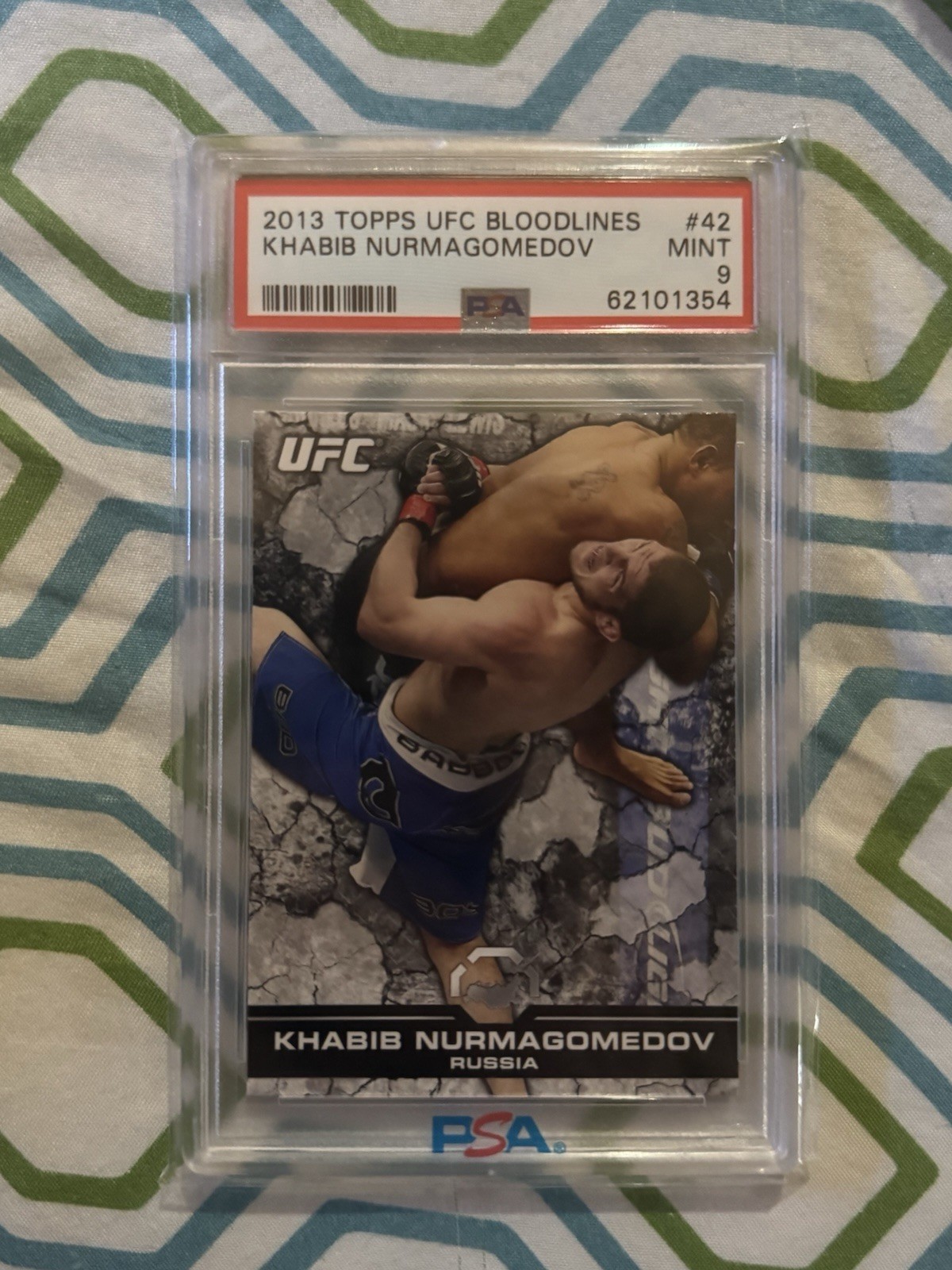 2013 Topps UFC Bloodlines - Khabib Nurmagomedov #42