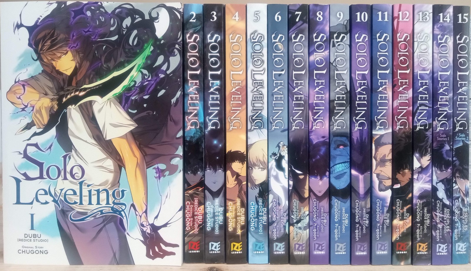 Solo Leveling Vol. 1-15 English Manhwa Set Complete Solo Leveling Vol. 1-15 English Manhwa Set Complete