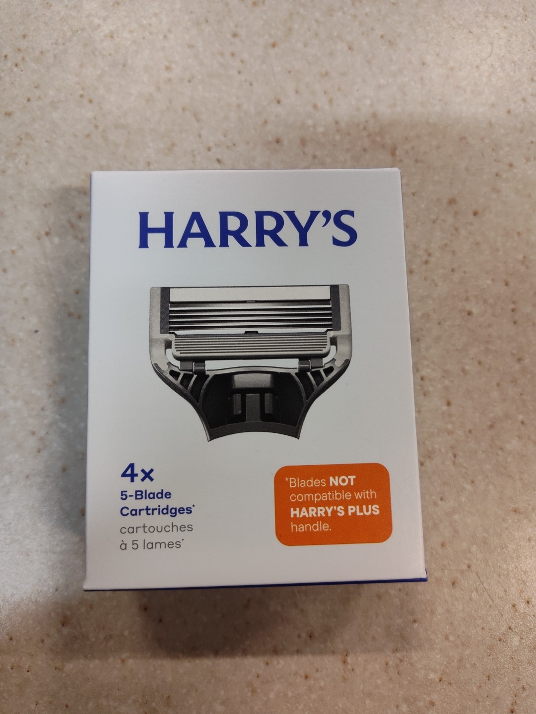 Harry\'s Men\'s Razor 5-Blade Cartridges Refill (Pack of 4) Harry\'s Men\'s Razor 5-Blade Cartridges Refill (Pack of 4)